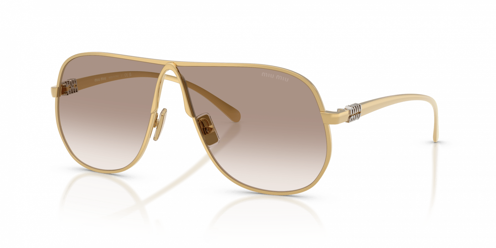 Óculos de Sol Miu Miu A56S 5AK90L Dourado