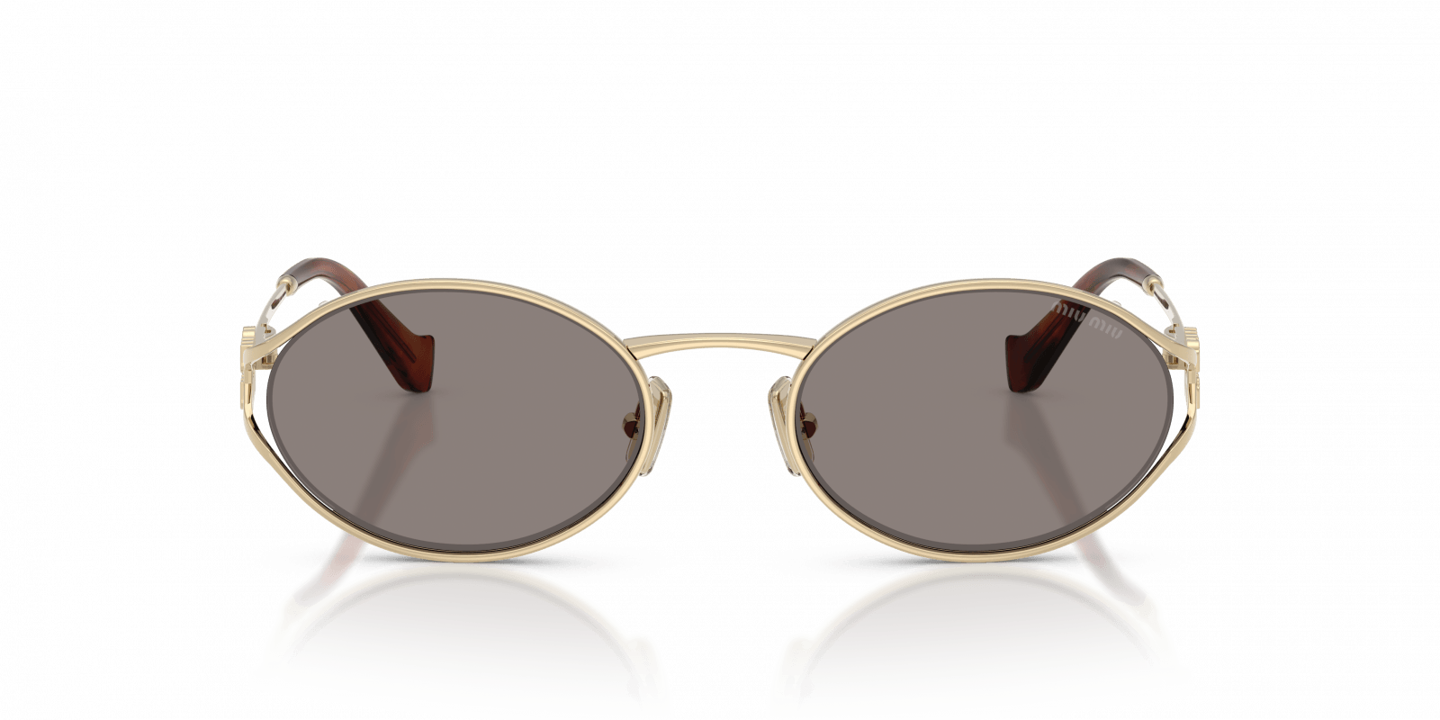 ÓCULOS DE SOL MIU MIU 52YS ZVN80Q Dourado 2