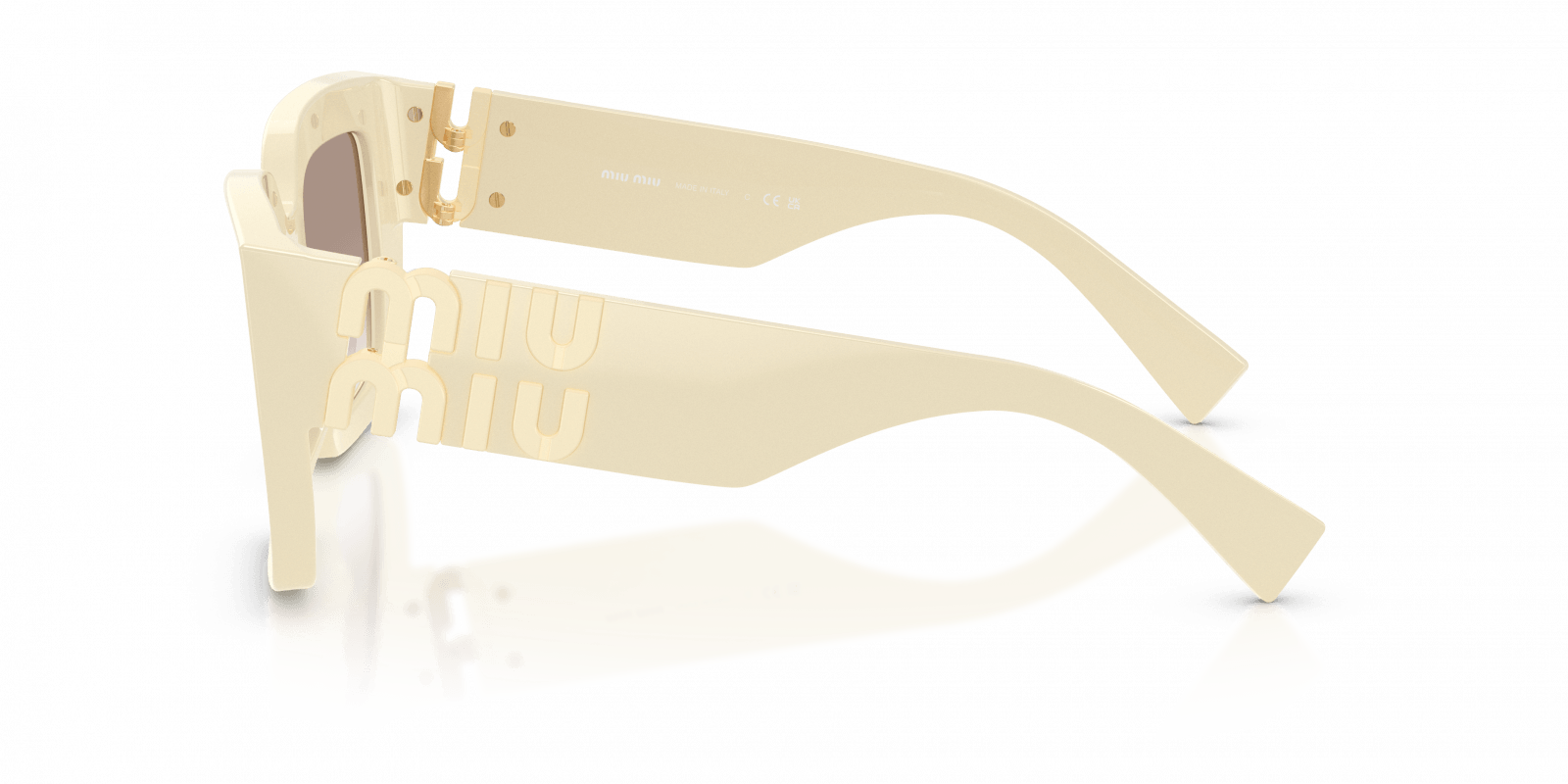 Óculos de Sol Miu Miu B05S 21D90L Bege 3