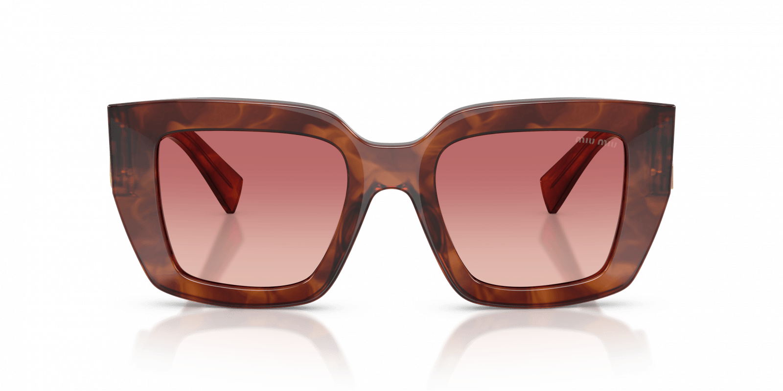 Óculos de Sol Miu Miu B05S 26E50U Vermelho 2