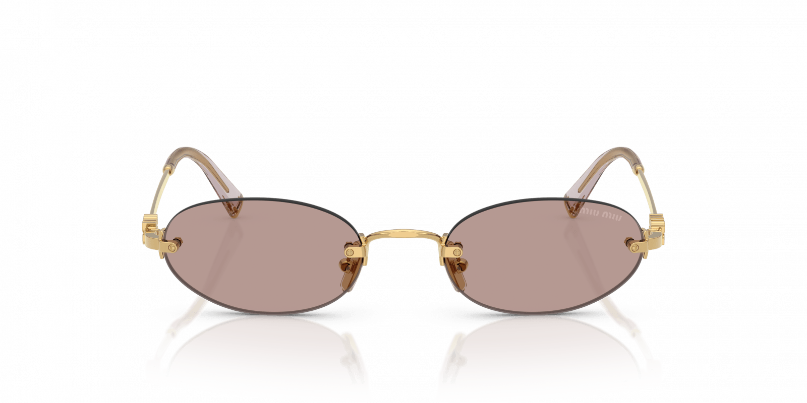 Óculos de Sol Miu Miu A54S 5AK20I Dourado 2