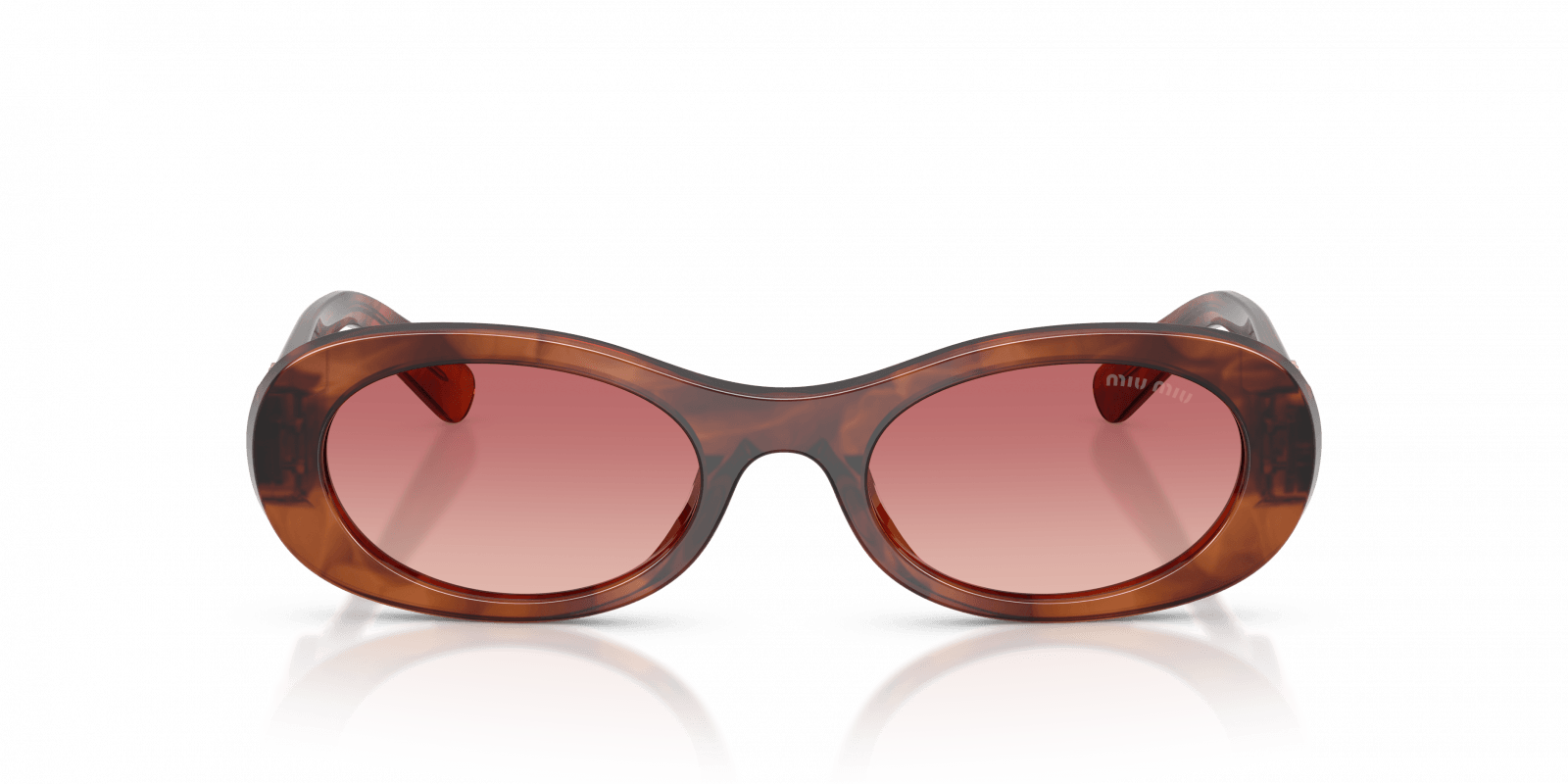 Óculos de Sol Miu Miu 06ZS 26E50U Marrom 2