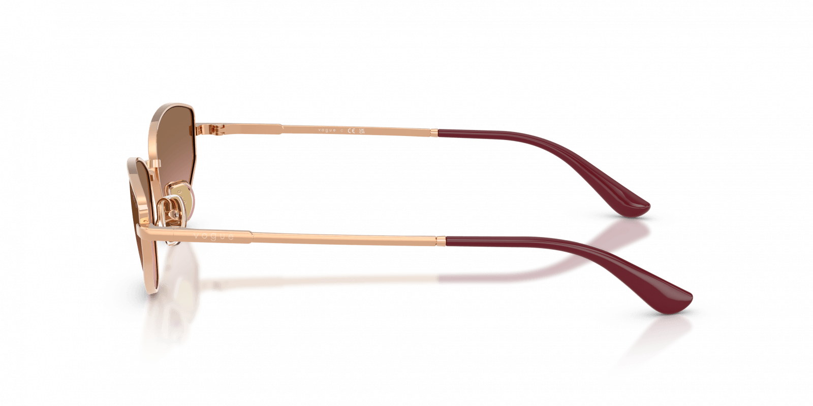 Óculos de Sol Vogue 4339S 515214 Dourado/Bordô 3