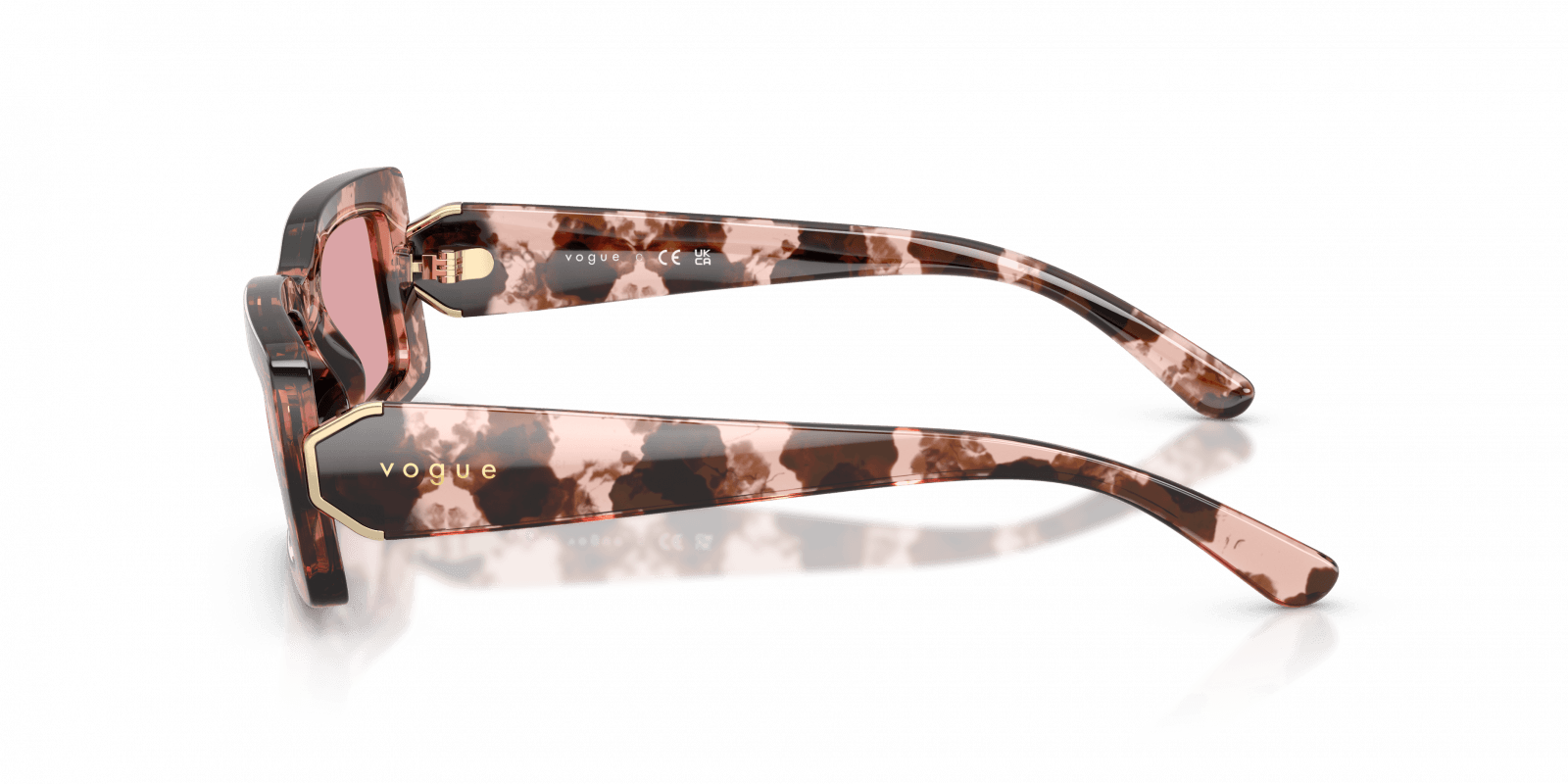 Óculos de Sol Vogue 5674S 319984 Rosa/Marrom 3