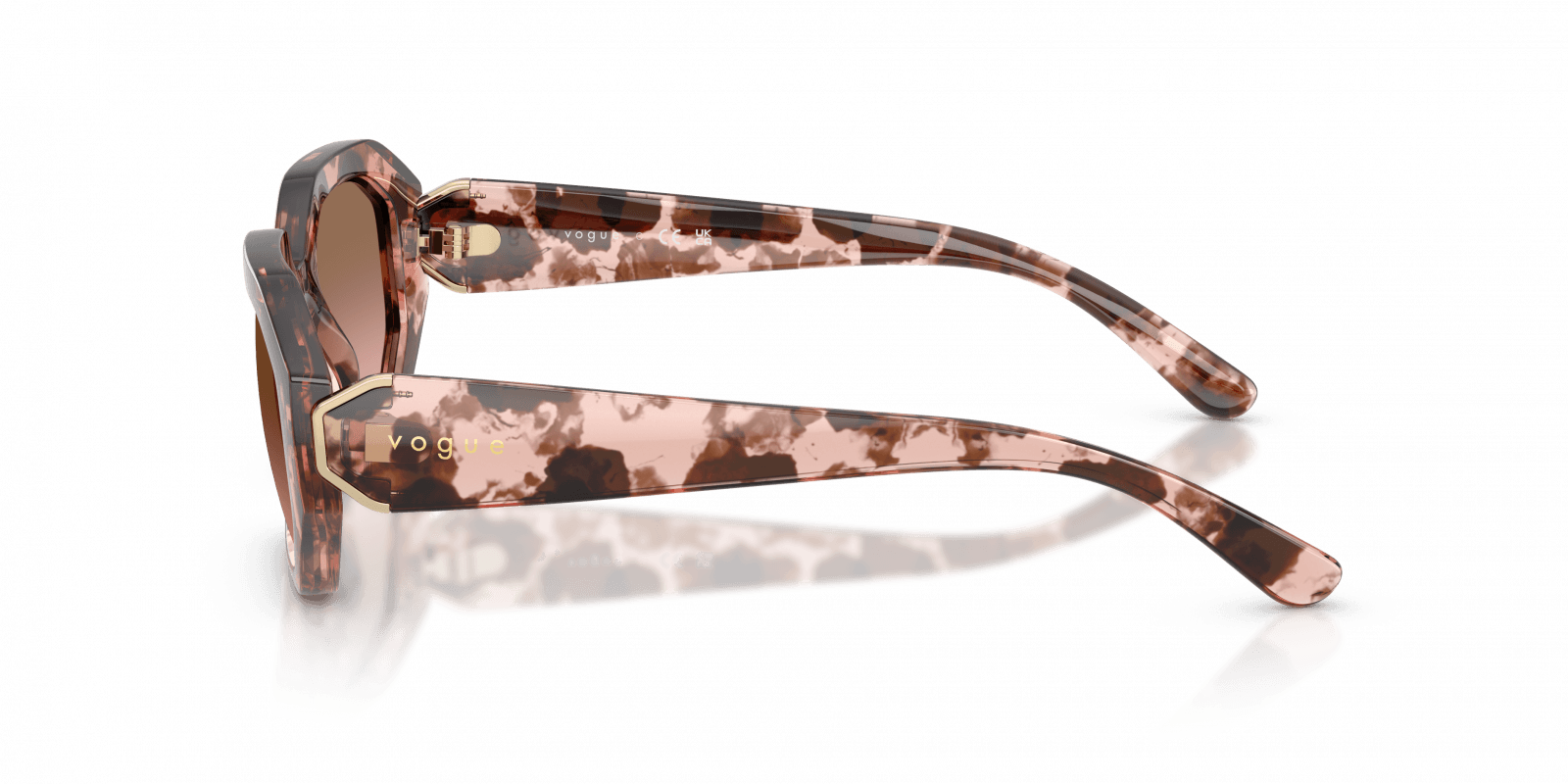 Óculos de Sol Vogue 5675S 319914 Rosa/Marrom 3