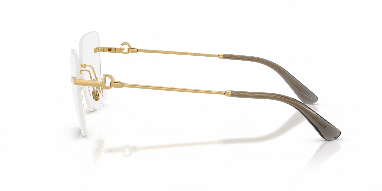 Óculos de Grau Dolce & Gabbana 1363 02 Dourado 3