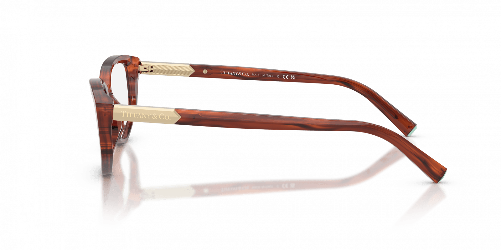 Óculos de Grau Tiffany 2276 8440 Marrom 3