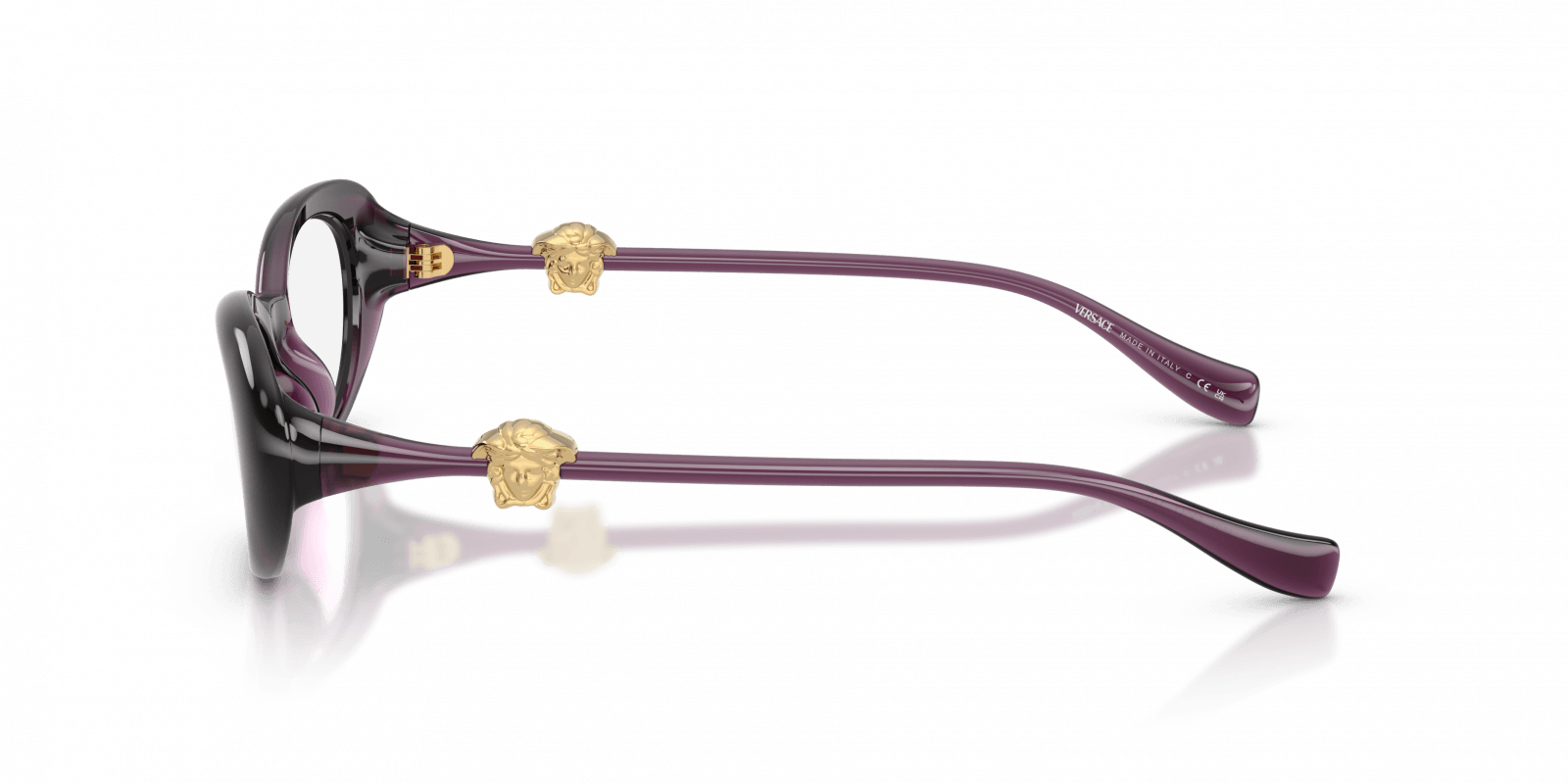 Óculos de Grau Versace 3381U 5536 Roxo 3