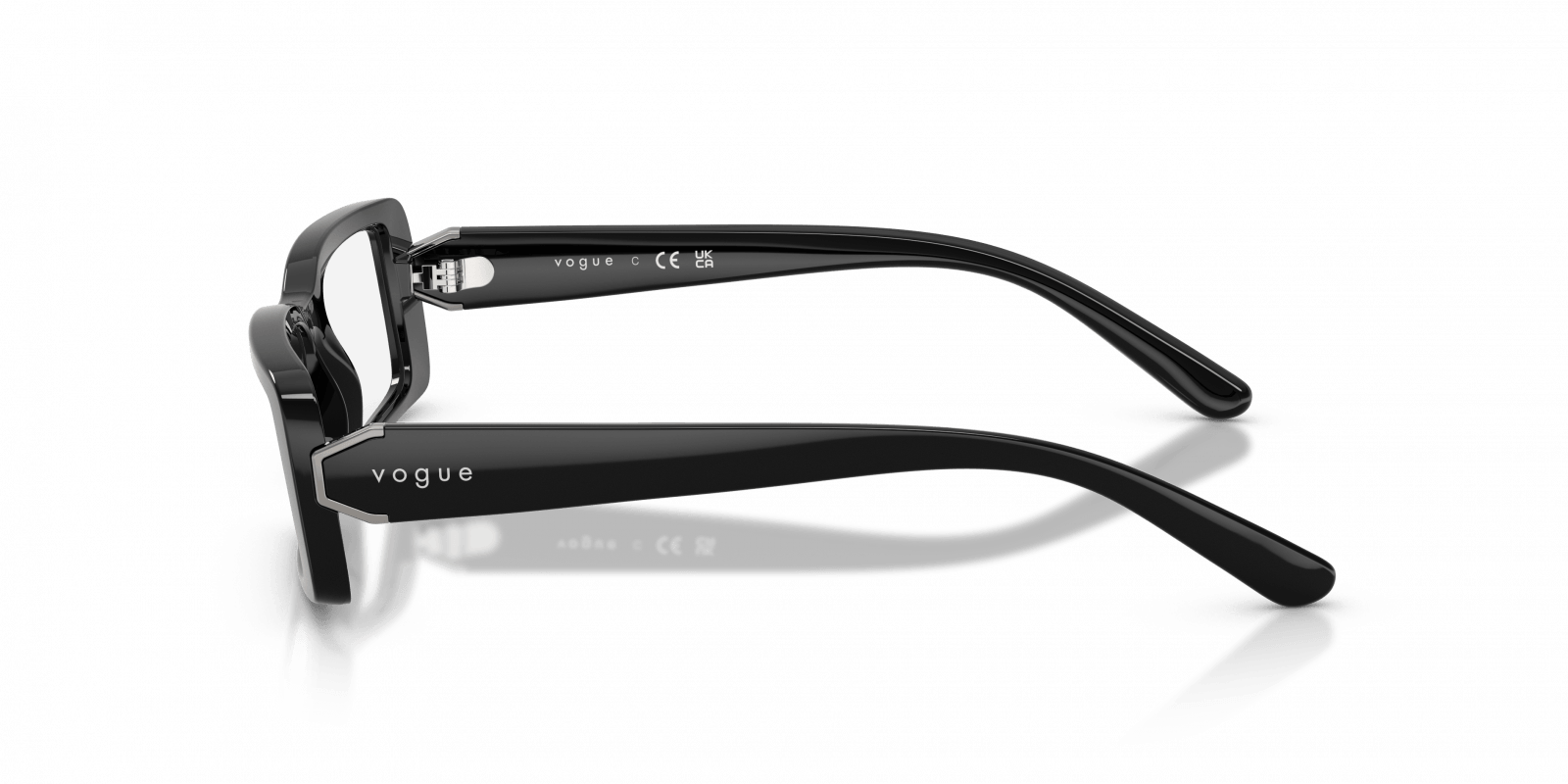 Óculos de Grau Vogue 5677 W44 Preto 3