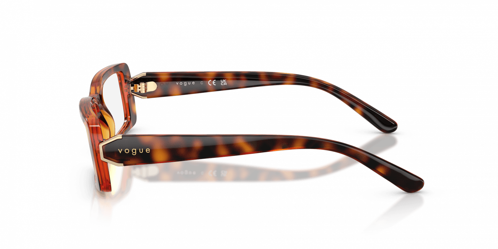 Óculos de Grau Vogue 5677 W656 Marrom 3