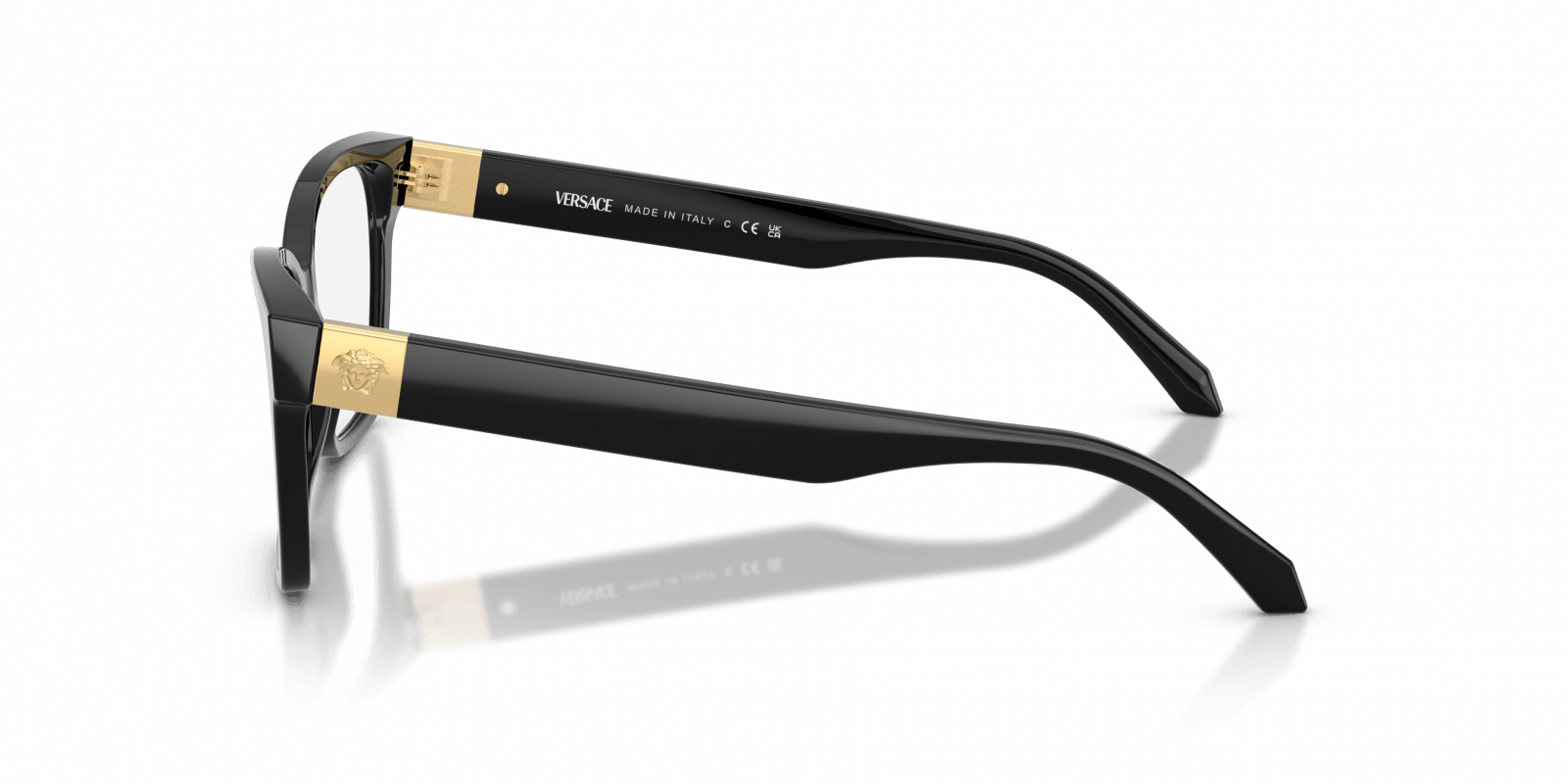 Óculos de Grau Versace 3382 GB1 Preto 3