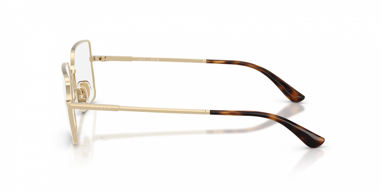 Óculos de Grau Vogue 4340 848 Dourado 3