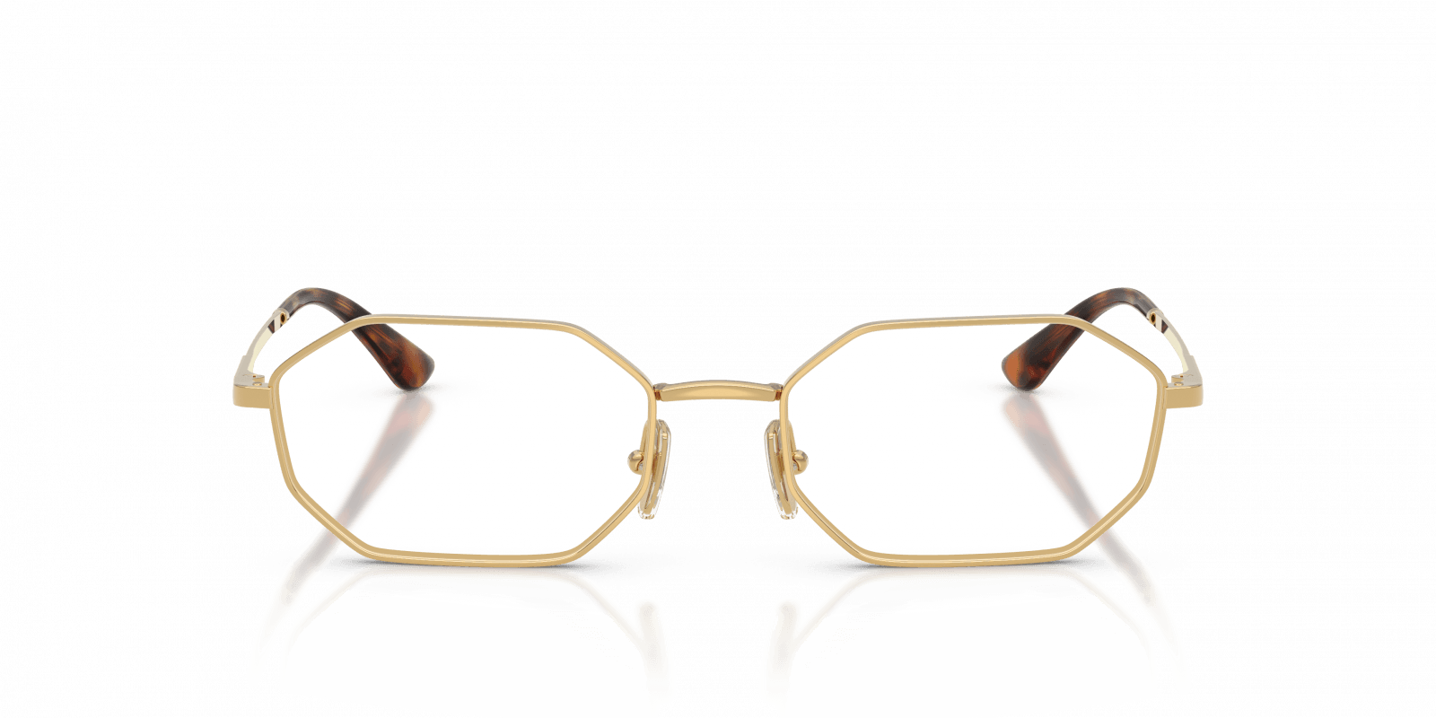 Óculos de Grau Vogue 4341 280 Dourado/Marrom 2