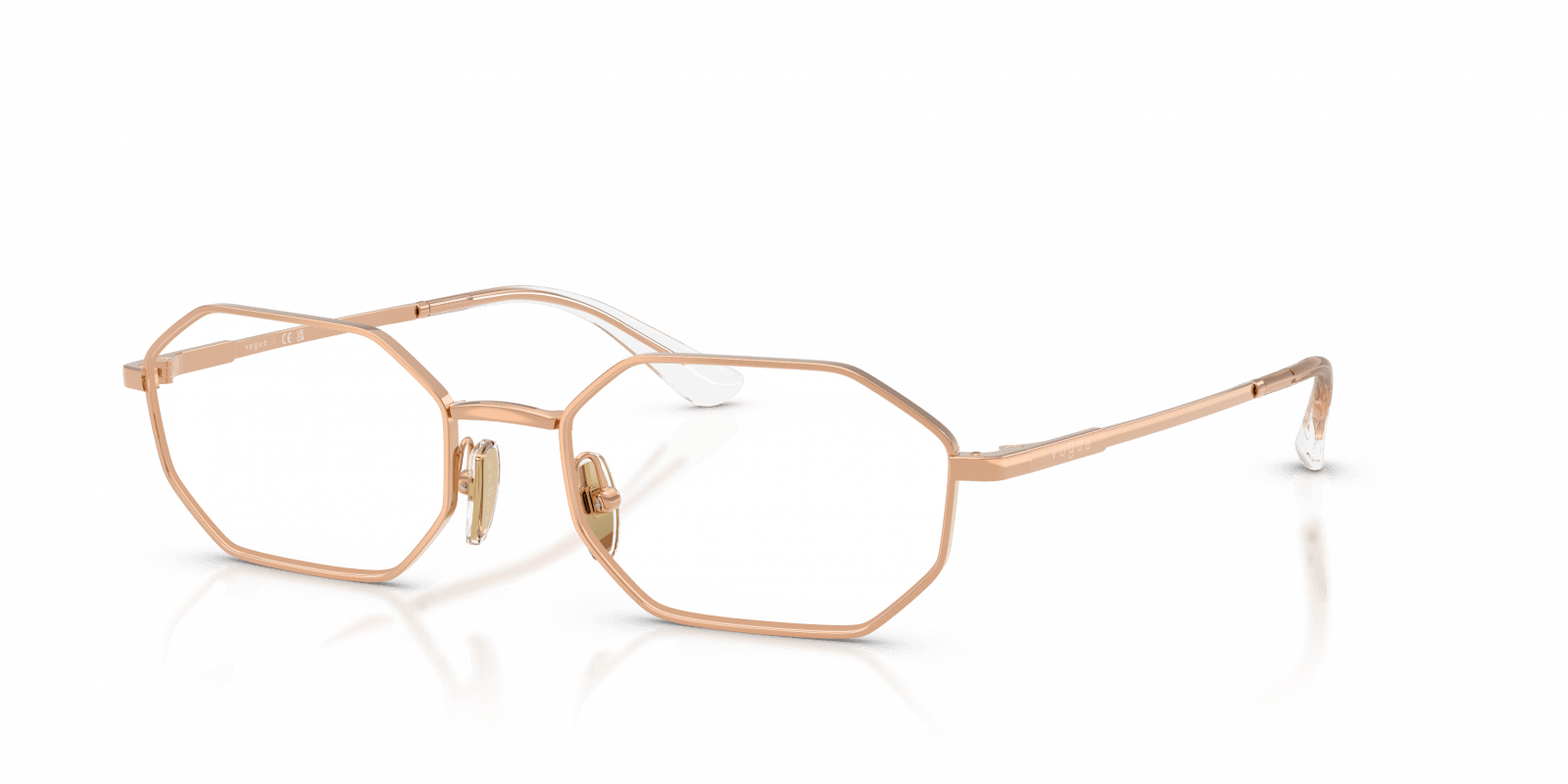 Óculos de Grau Vogue 4341 5152 Dourado 1