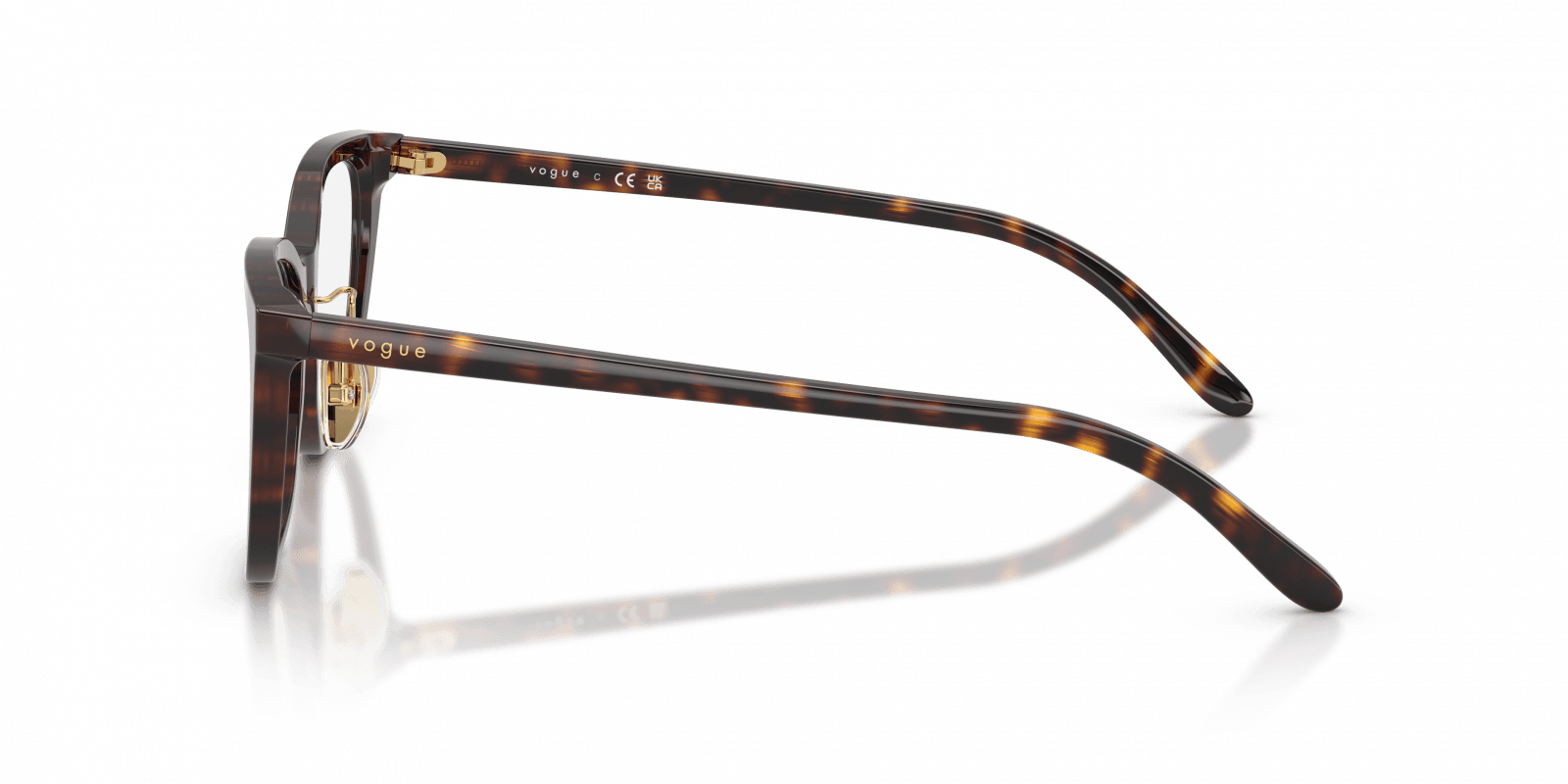 Óculos de Grau Vogue 5685D W656 Marrom 3