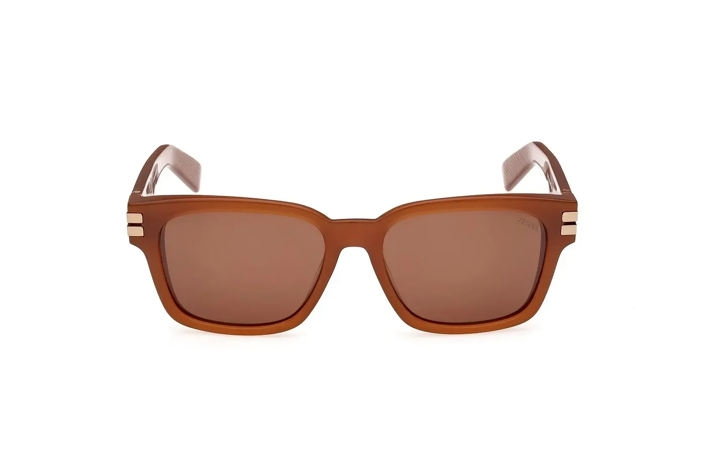 Óculos de Sol Ermenegildo Zegna 0237 45E Marrom 2