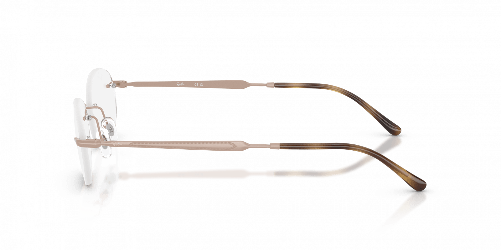 Óculos de Grau Ray-Ban 3767V 3207 Bege 3