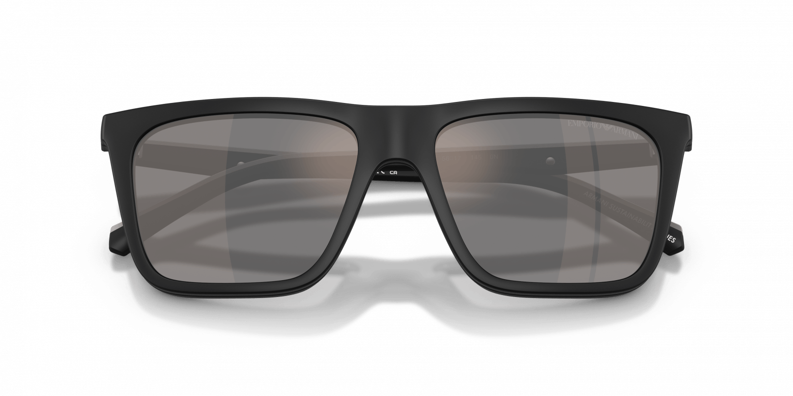 Óculos de Grau Emporio Armani 4258 50011W Preto 4