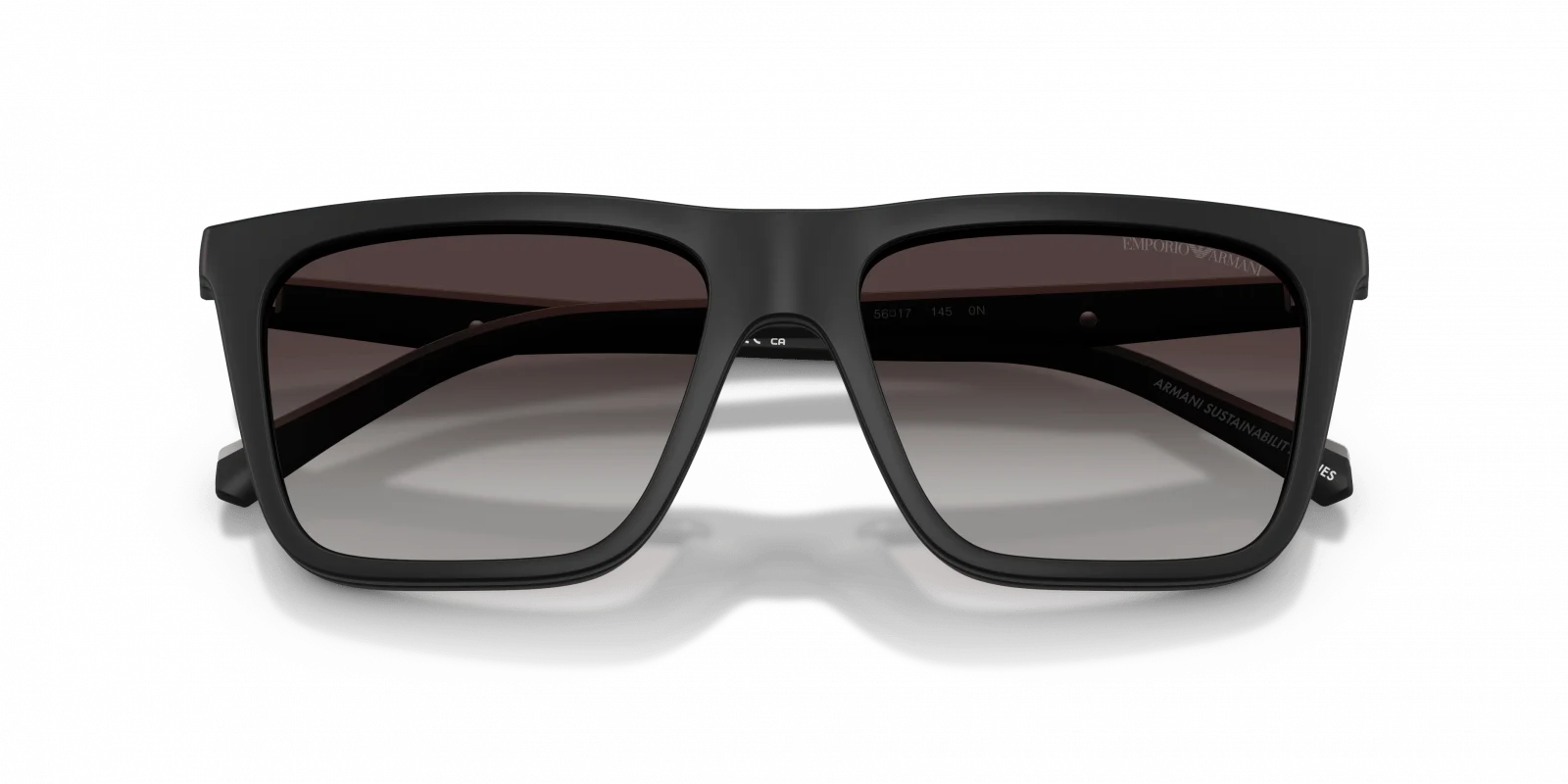 Óculos de Grau Emporio Armani 4258 50011W Preto 5