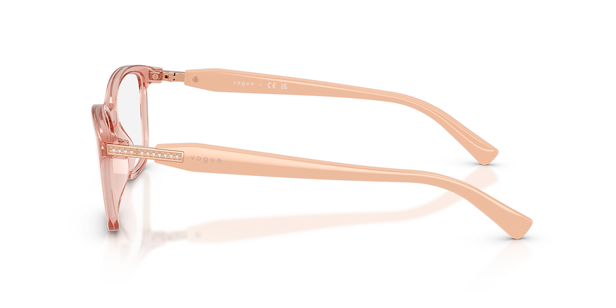 Óculos de Grau Vogue 5680B 2864 Salmão 3