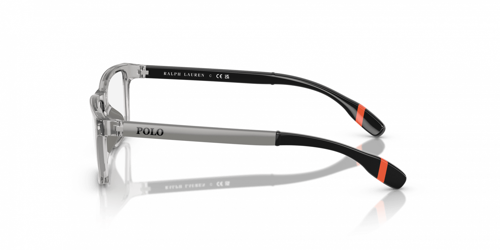 Óculos de Grau Infantil Polo Prep 8547U 5755 Cinza 3