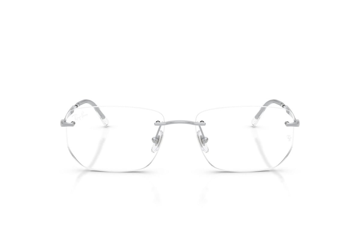 ÓCULOS DE GRAU RAY-BAN 3768V 2501 Prata 2