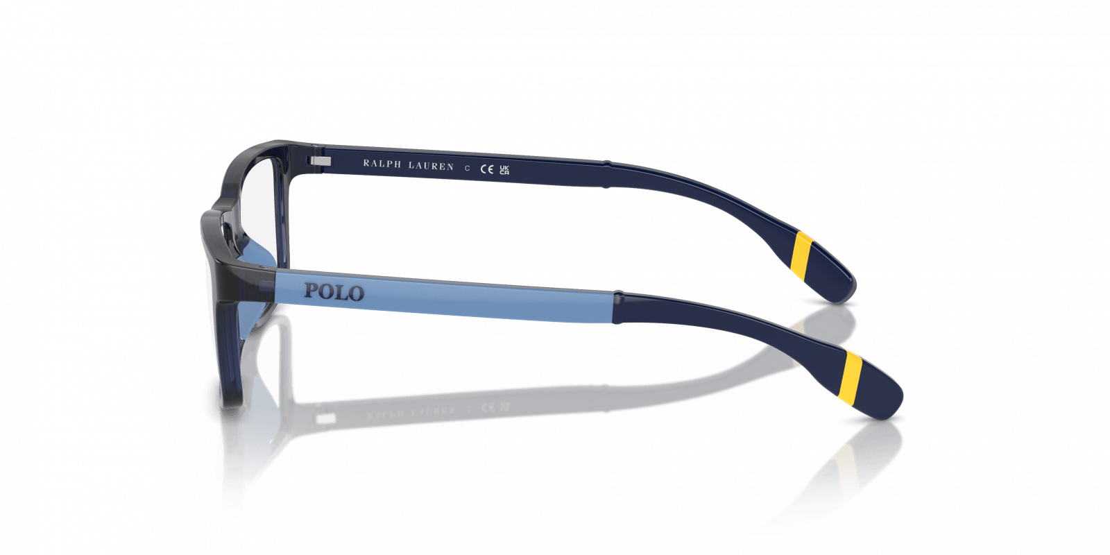 Óculos de Grau Infantil Polo Prep 8547U 5903 Azul Marinho 3