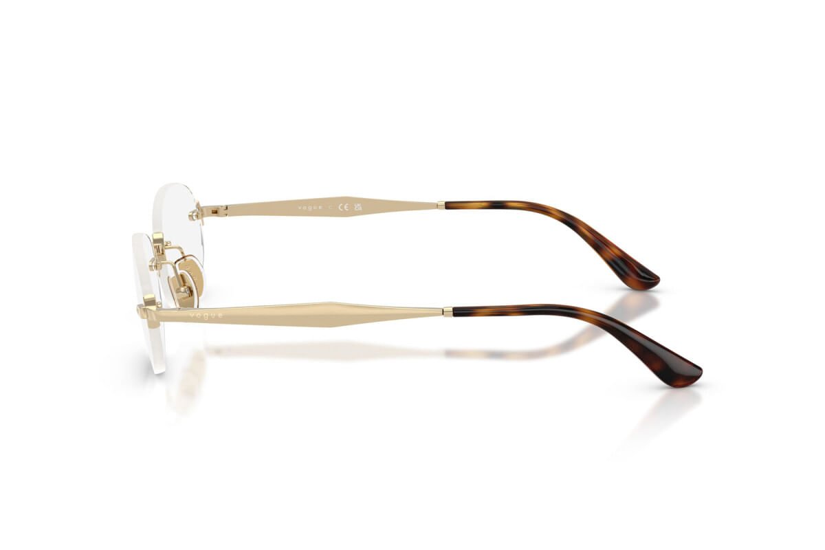 Óculos de Grau Vogue 4343 848 Dourado 3