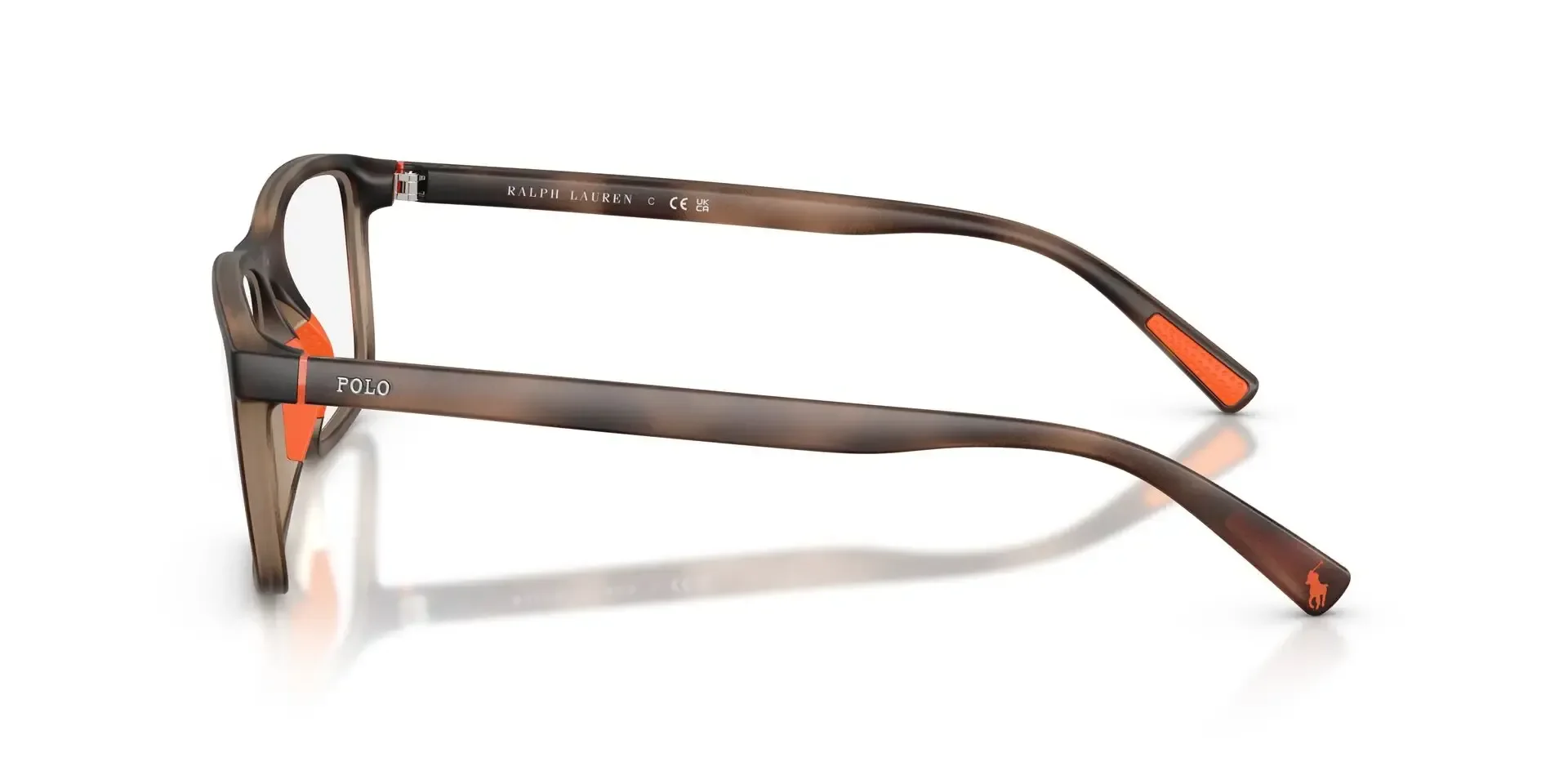 Óculos de Grau Polo Ralph Lauren 2291U 5974 Marrom 3