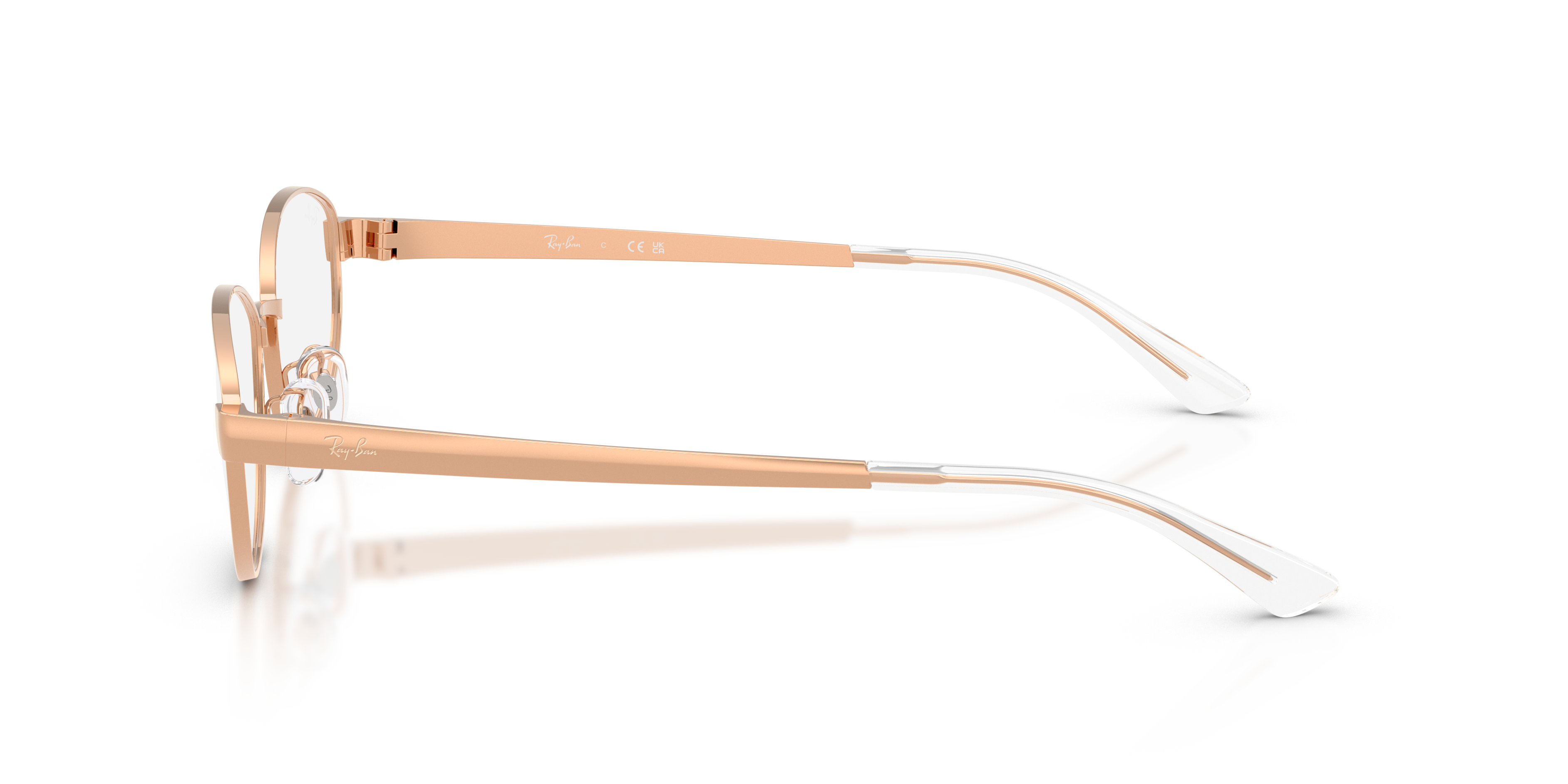 ÓCULOS DE GRAU RAY-BAN 3774VD 3094 Dourado 5