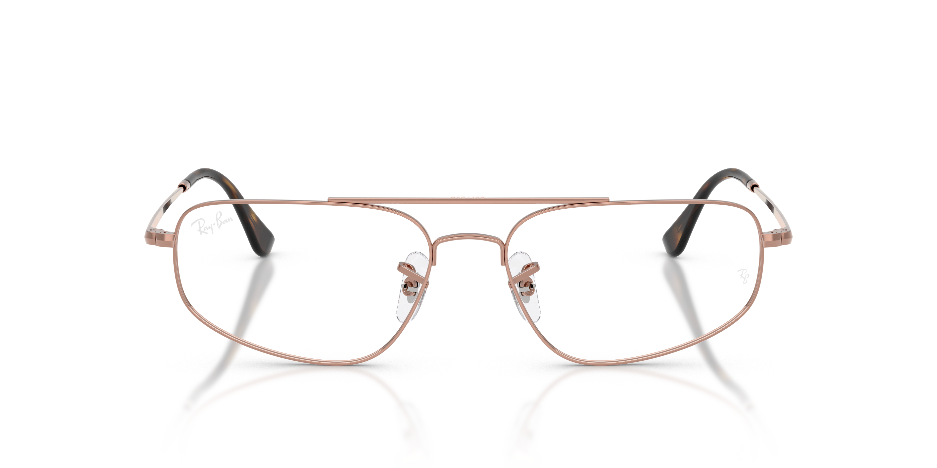 ÓCULOS DE GRAU RAY-BAN 6550 2943 Dourado 2