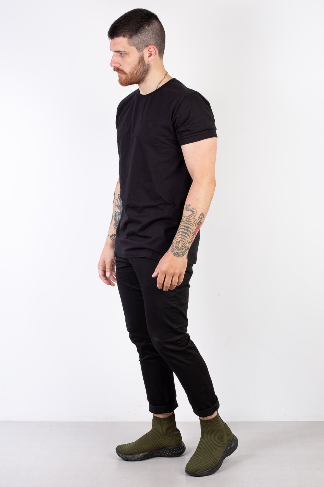 Botinha de malha unissex 223 Verde 5