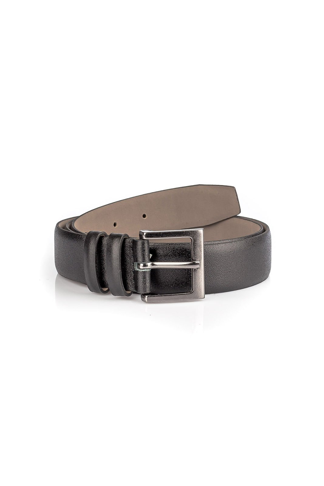 Cinto masculino de couro Eder Preto 2