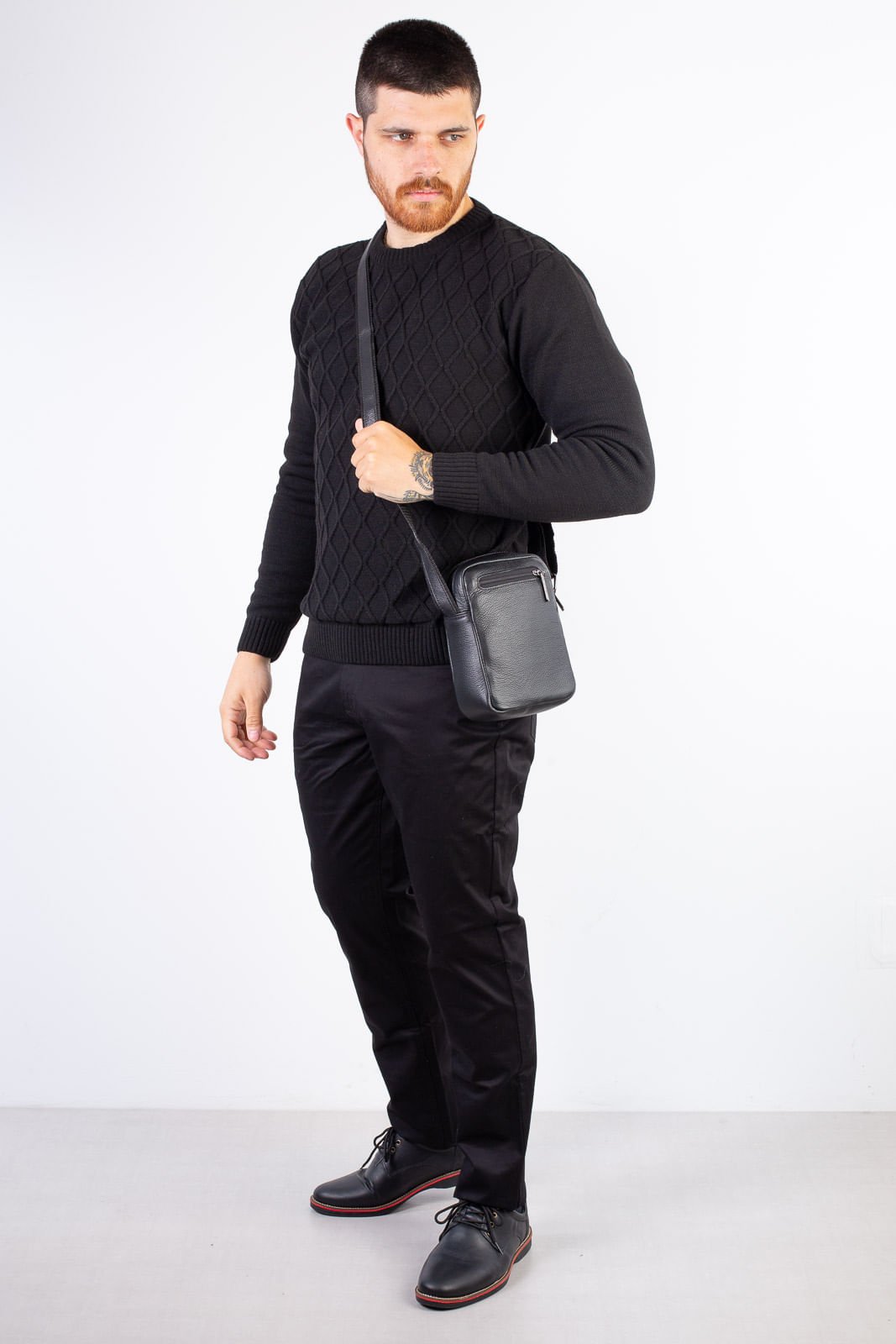 Bolsa shoulder bag de couro Pietro Preto 4