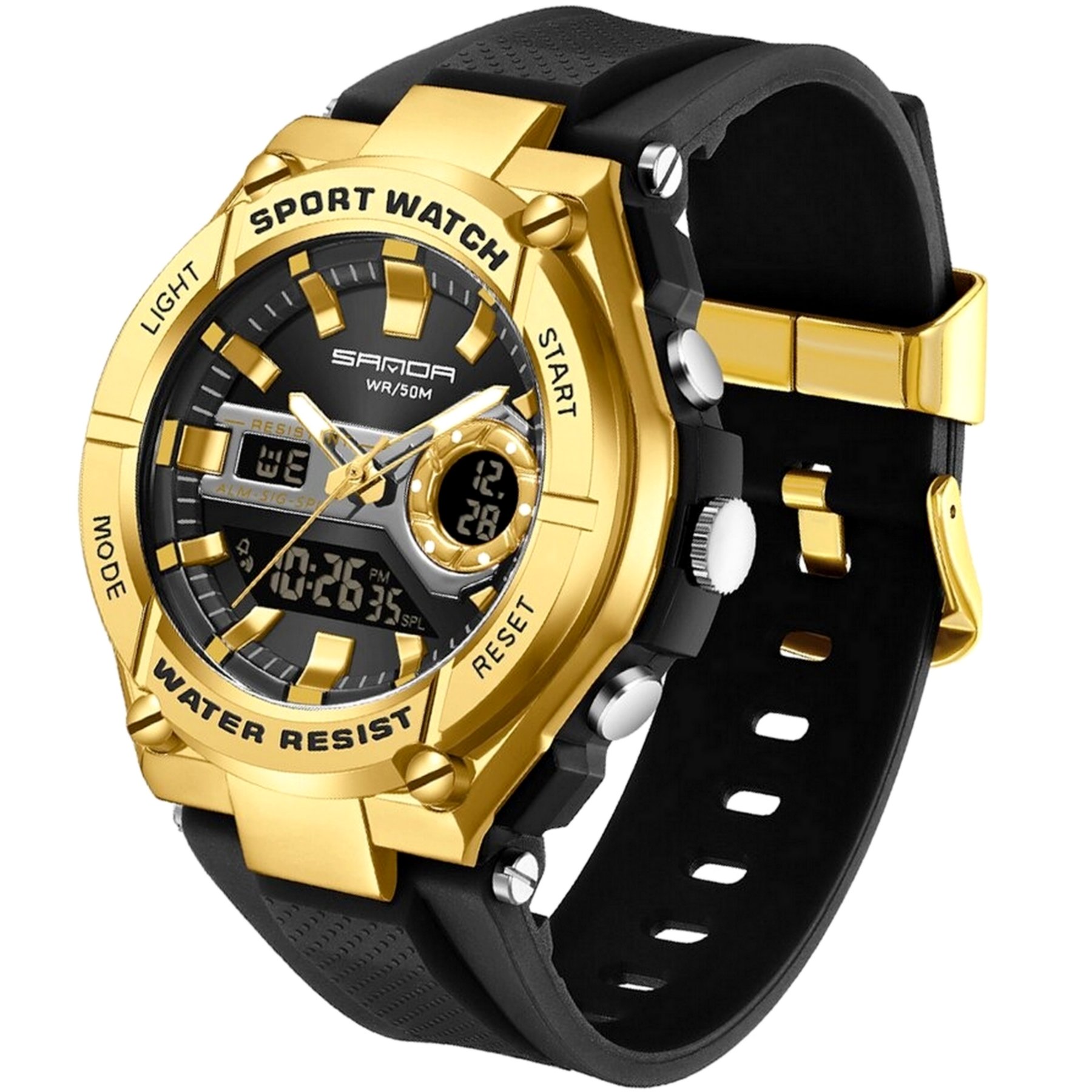 Cor Preto/Dourado