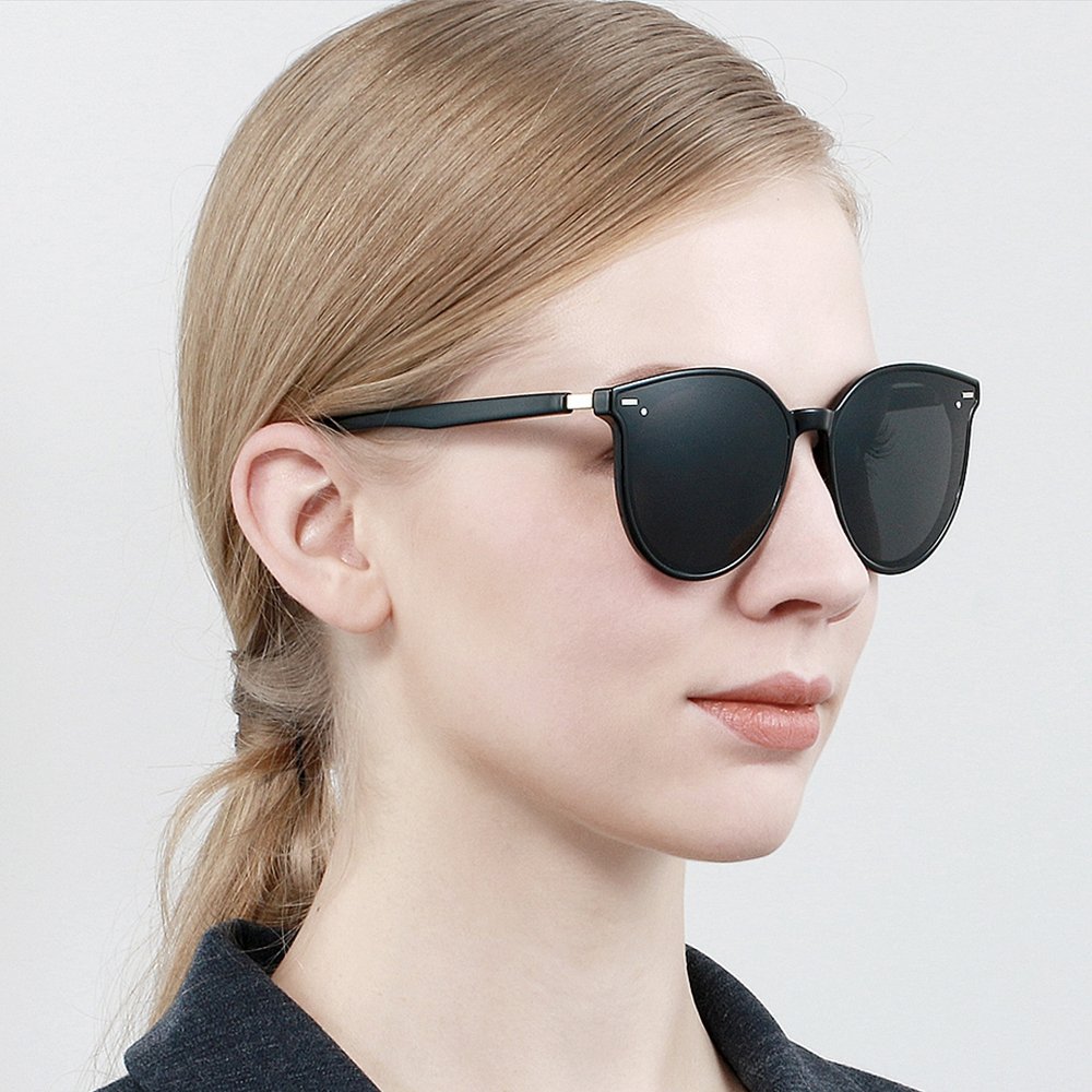 Oculos de sol feminino polarizados, protecao uv400, v8520 Preto 4