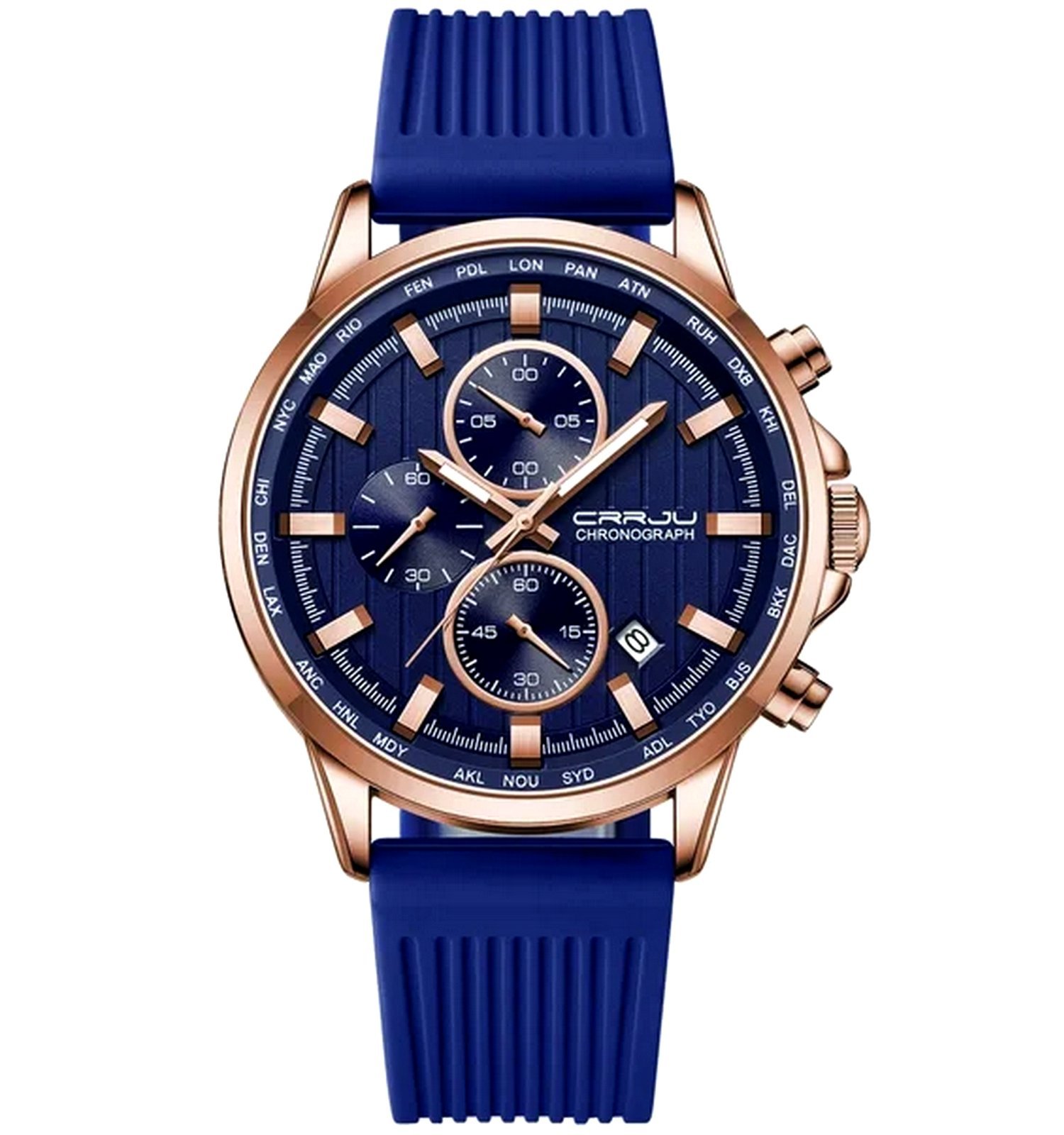 Cor Azul/Dourado