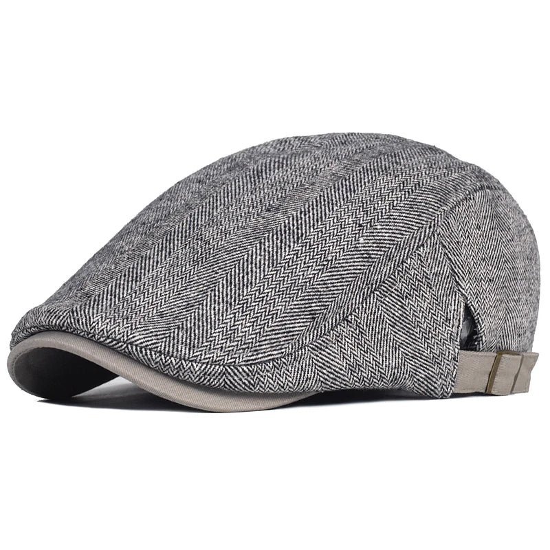 Boina Gatsby Masculina de L Quente para Inverno  Tamanho Ajustvel