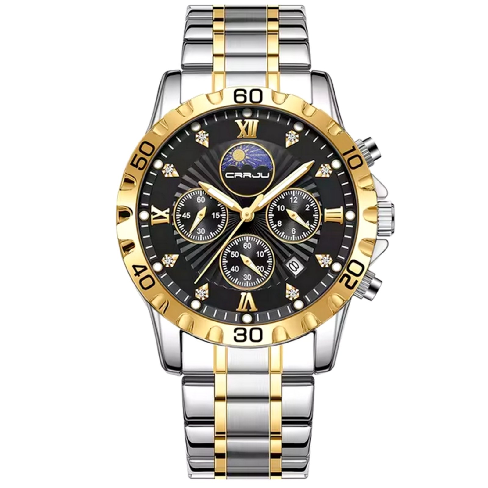 Cor Preto/Dourado
