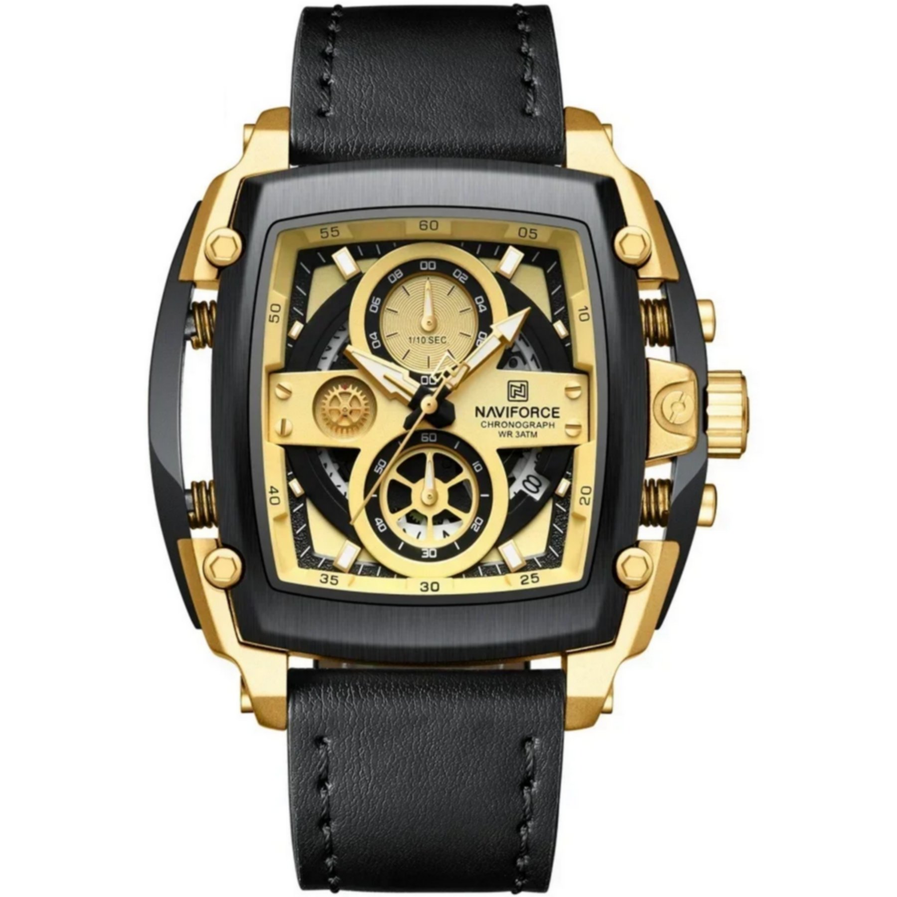Cor Preto/Dourado