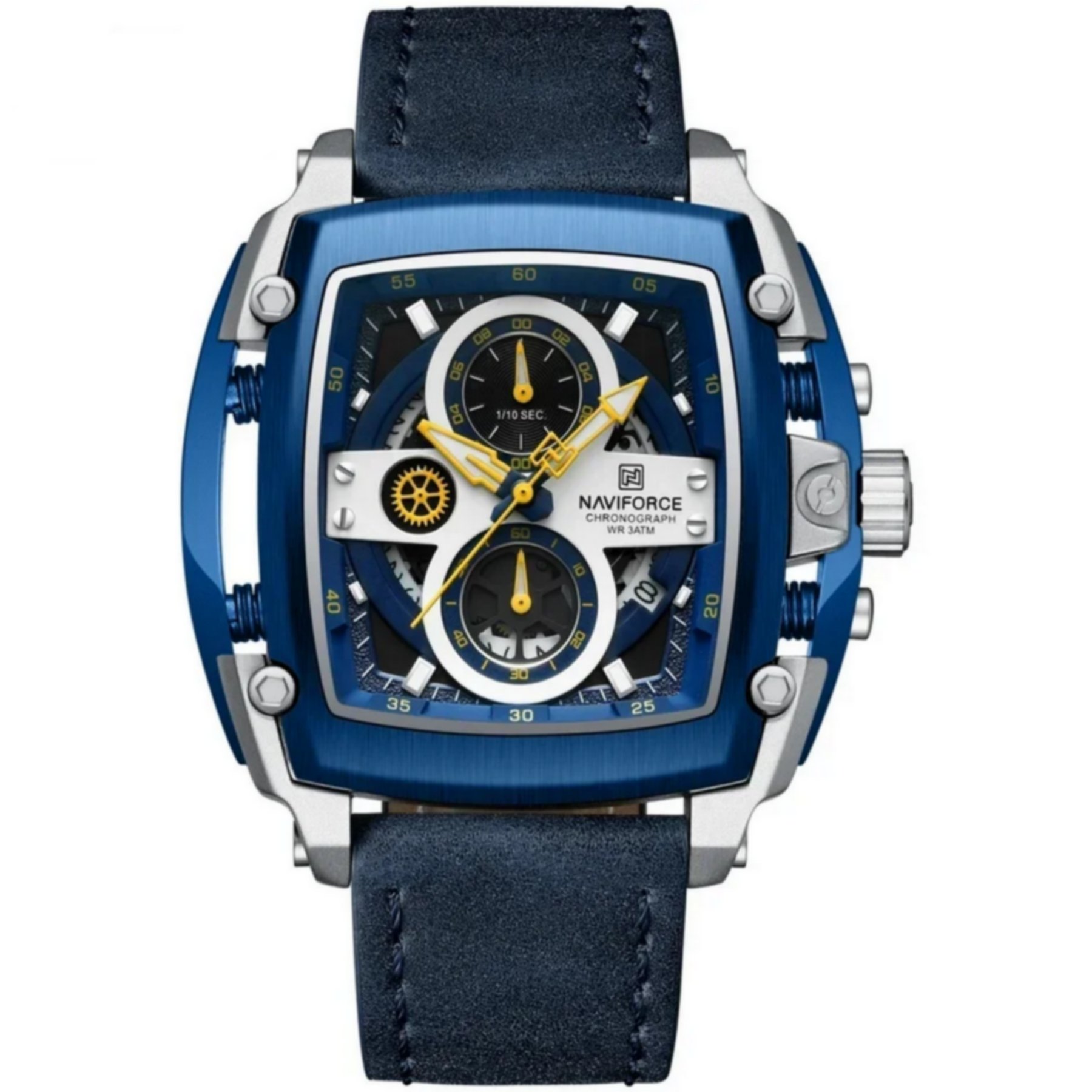 Cor Azul/Prata