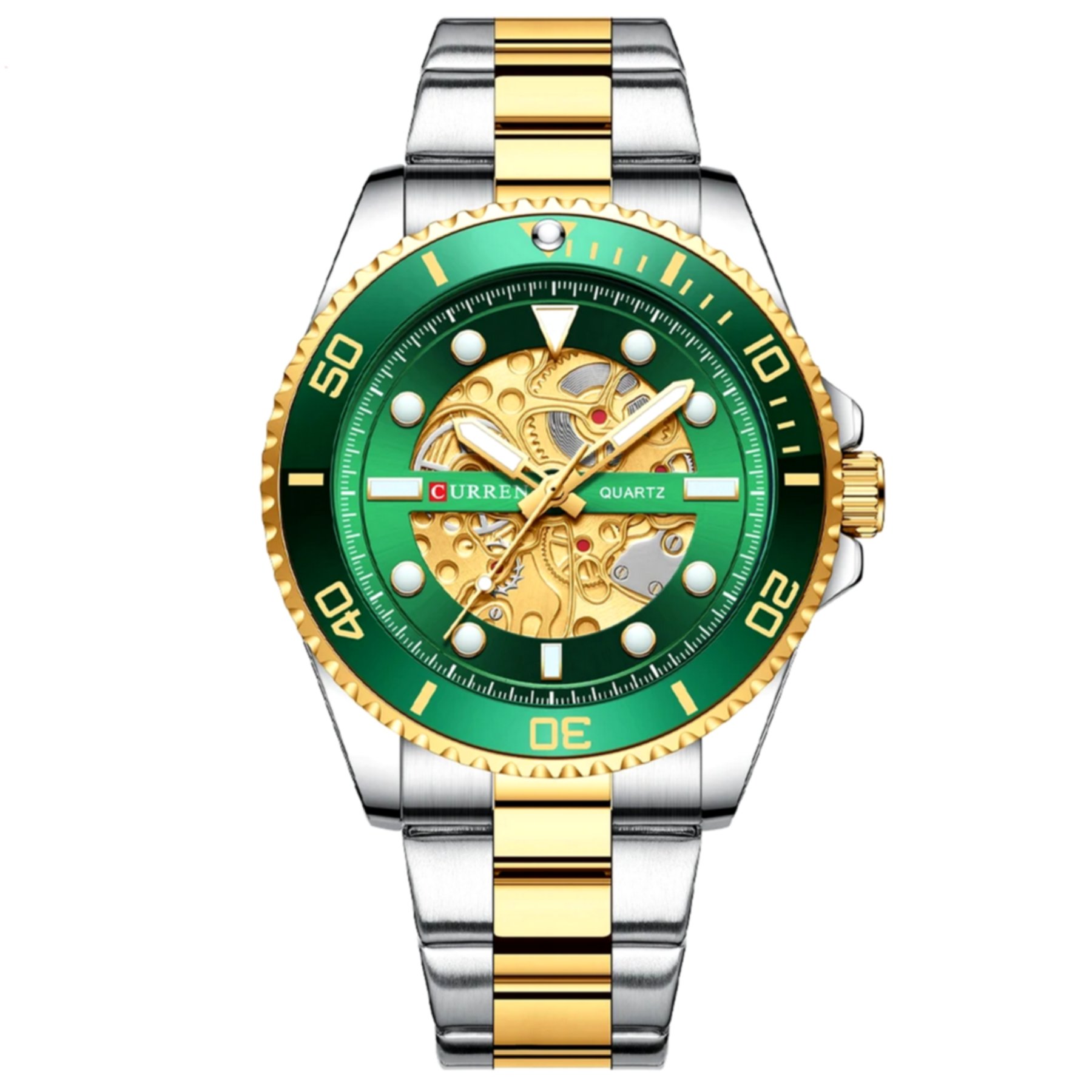 Cor Prata/Verde