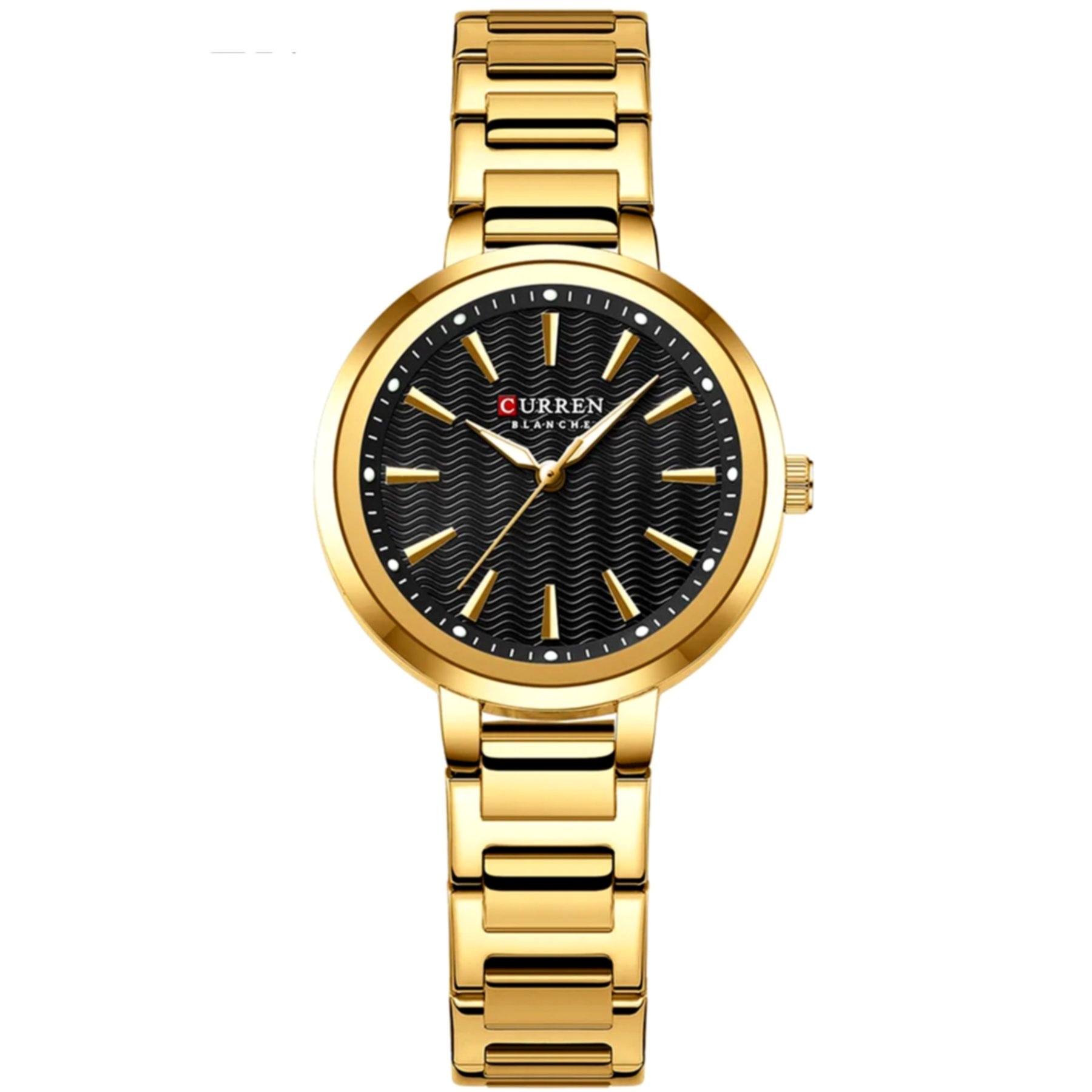 Cor Dourado/Preto