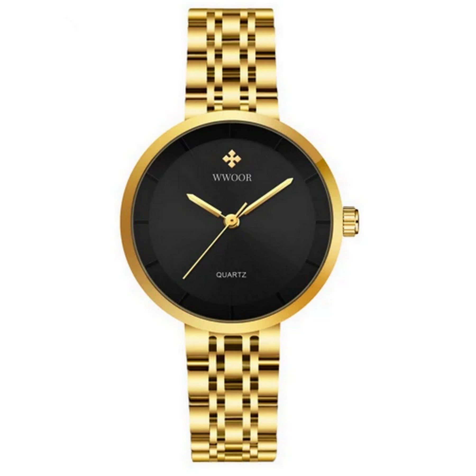 Cor Dourado/Preto