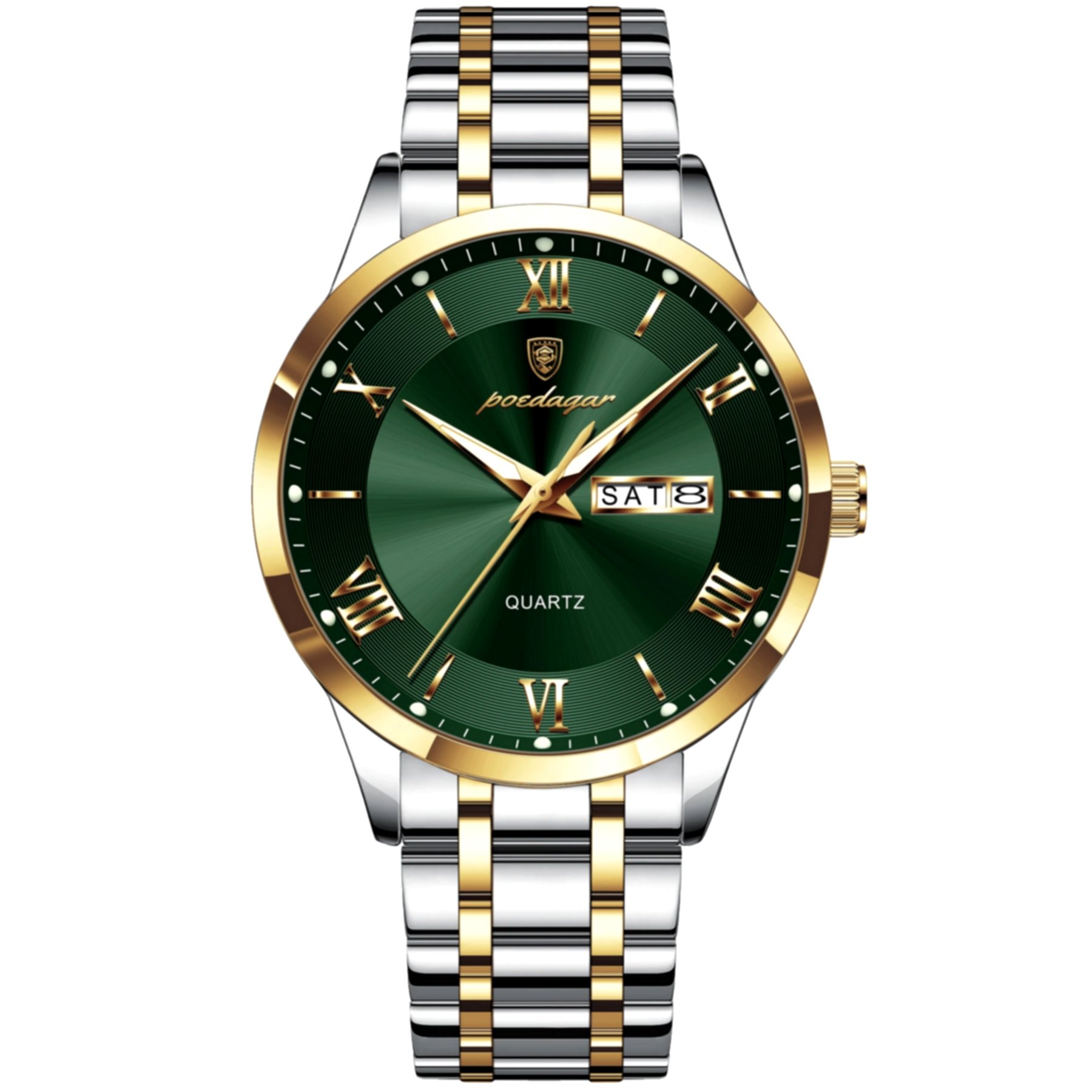Cor Prata/Verde