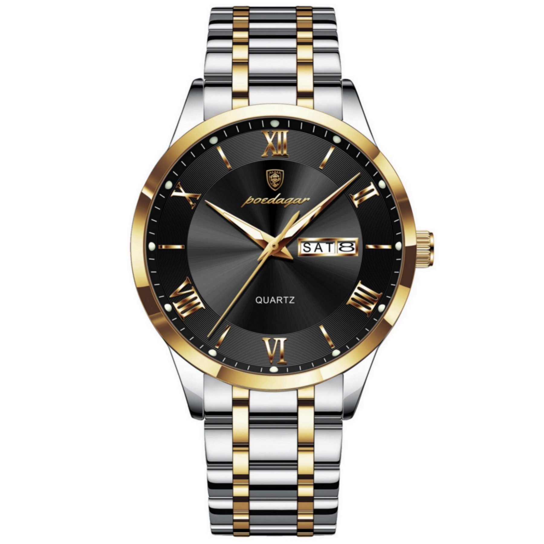 Cor Prata/Dourado/Preto