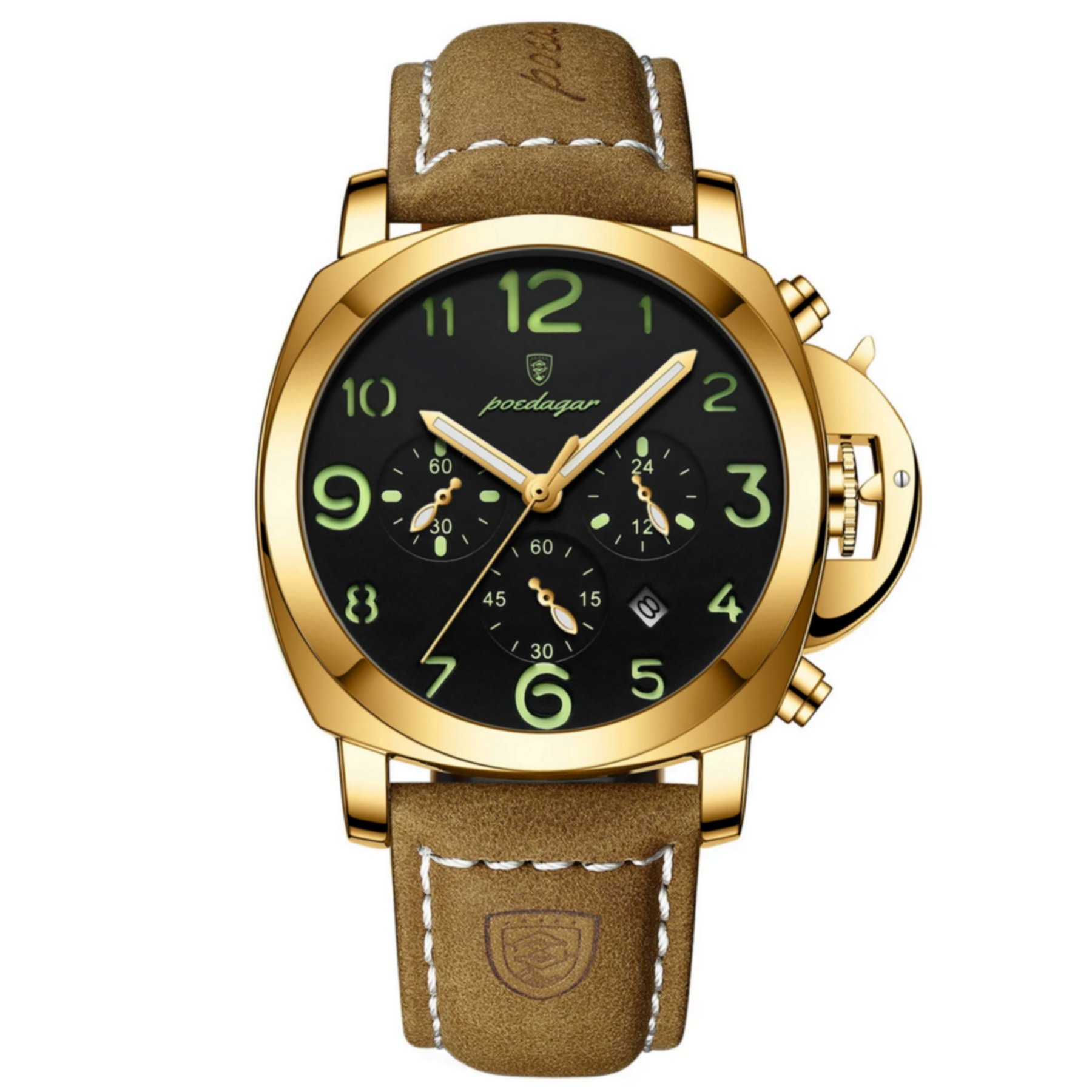 Cor Bege/Preto/Dourado