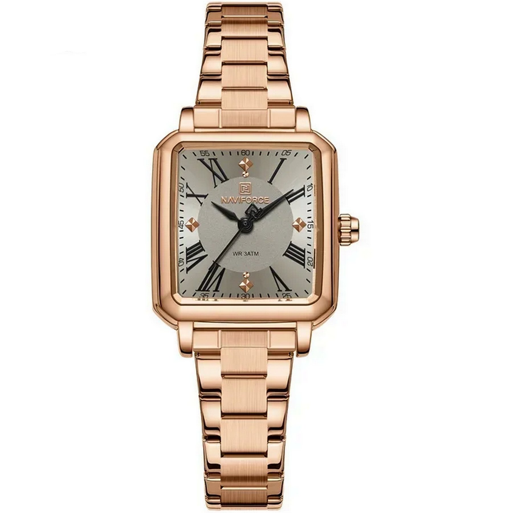 Relogio feminino design sofisticado quartzo em aco inoxidavel a prova d agua casual