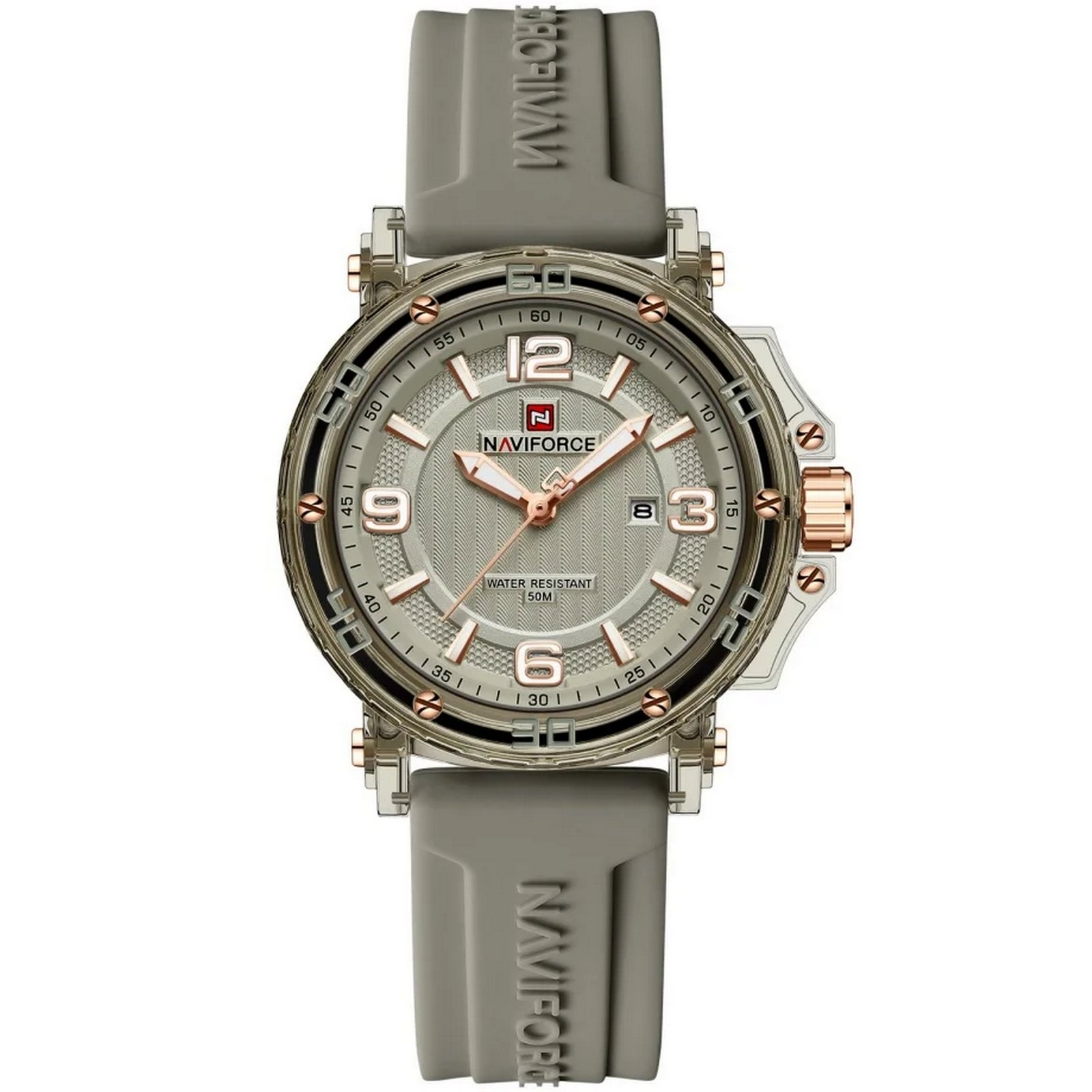 Relogio feminino quartzo moderno multifuncional Impermeavel 3ATM