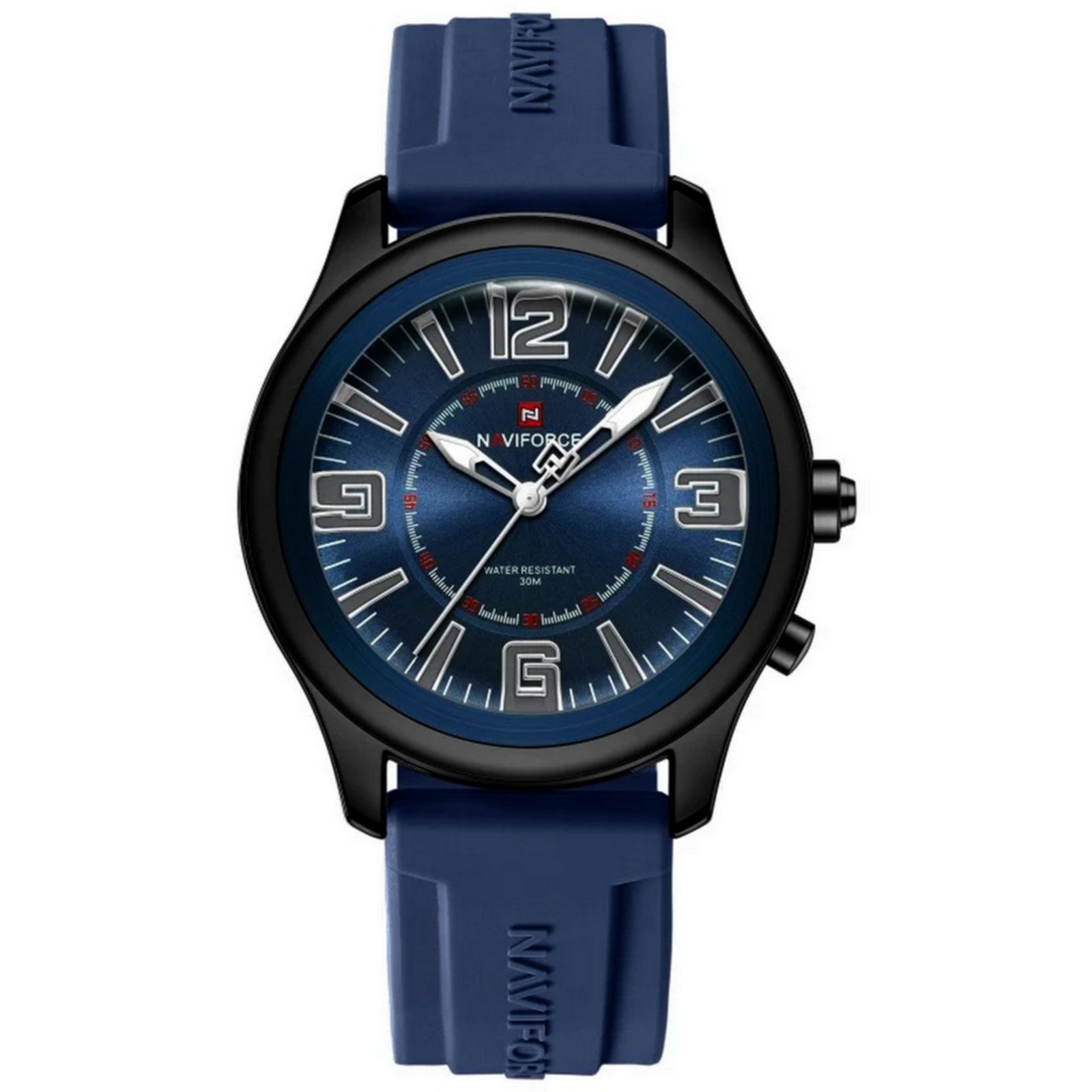 Relogio de quartzo masculino mostrador simples casual  30m a prova dagua